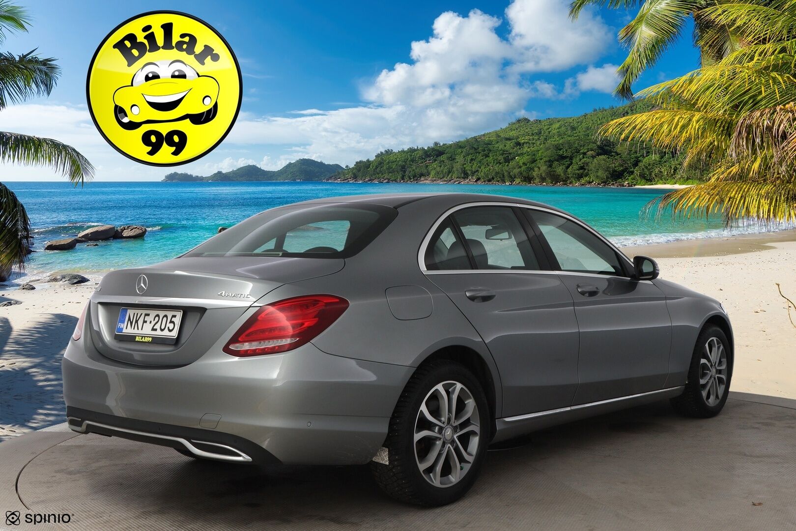 Mercedes-Benz C 2016 200 4Matic A Premium Business - Suomiauto / ILS LED / Sporttipenkit / Peruutustutka / KeyLess / Vakkari / Lohkolämmitin & Sisäpistoke / Upea!