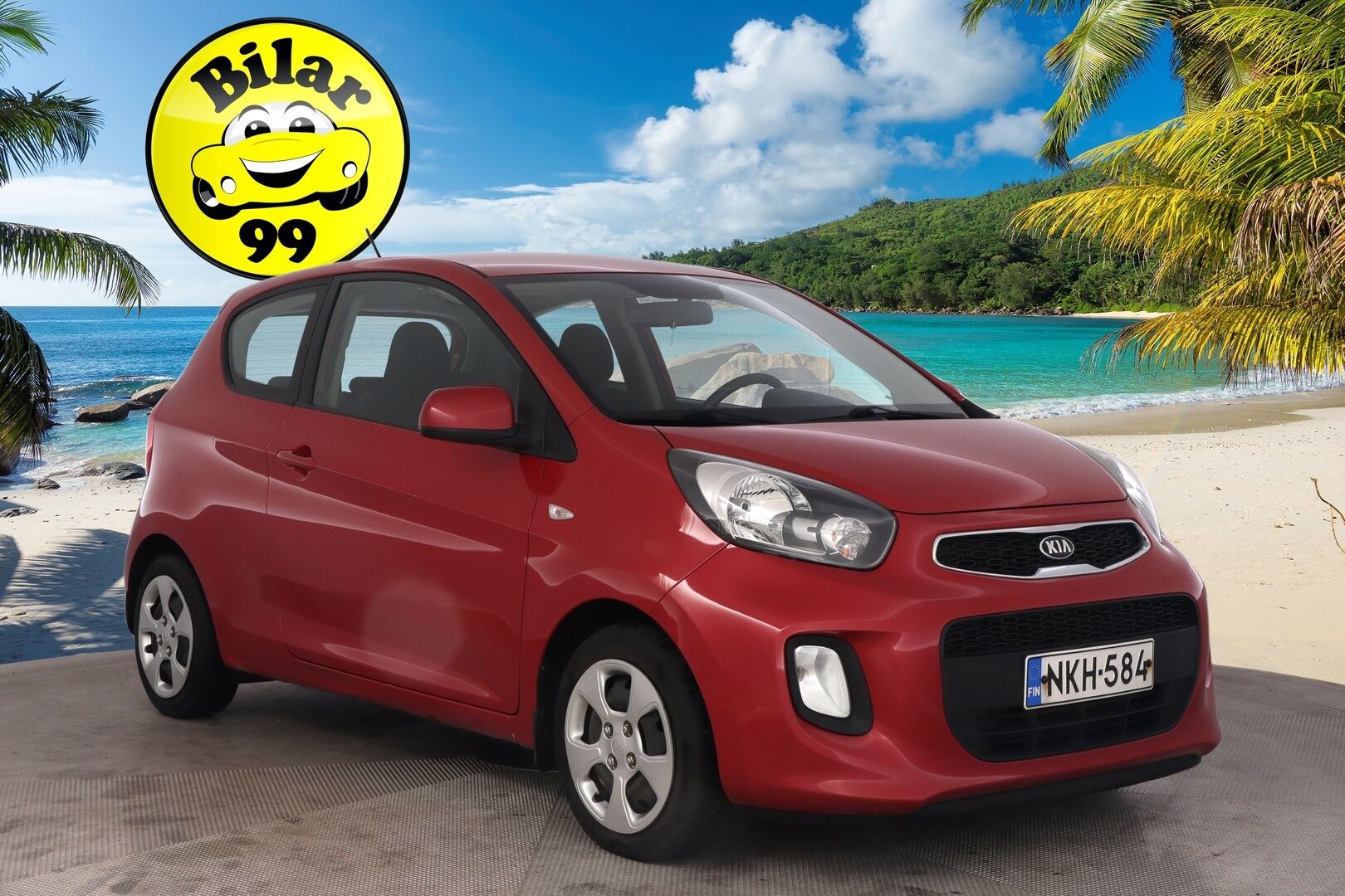 Kia Picanto 2017 1,0 ISG LX 3D EcoDynamics *Suomi-auto / Penkinlämmittimet* - *Juuri tullut / 2x renkaat*