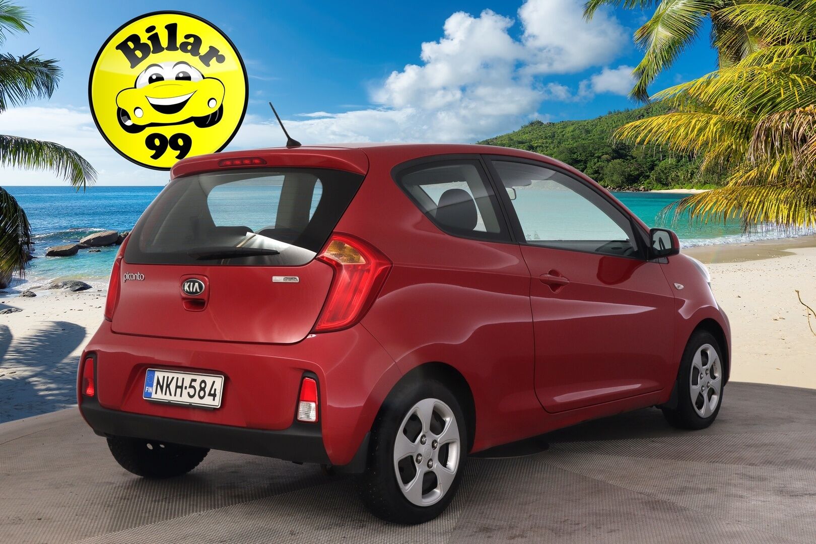 Kia Picanto 2016 1,0 ISG LX 3D EcoDynamics *Suomi-auto / Penkinlämmittimet* - *Juuri tullut / 2x renkaat* - HULLUT VÄLIPÄIVÄT KORKOTARJOUS 2,49%