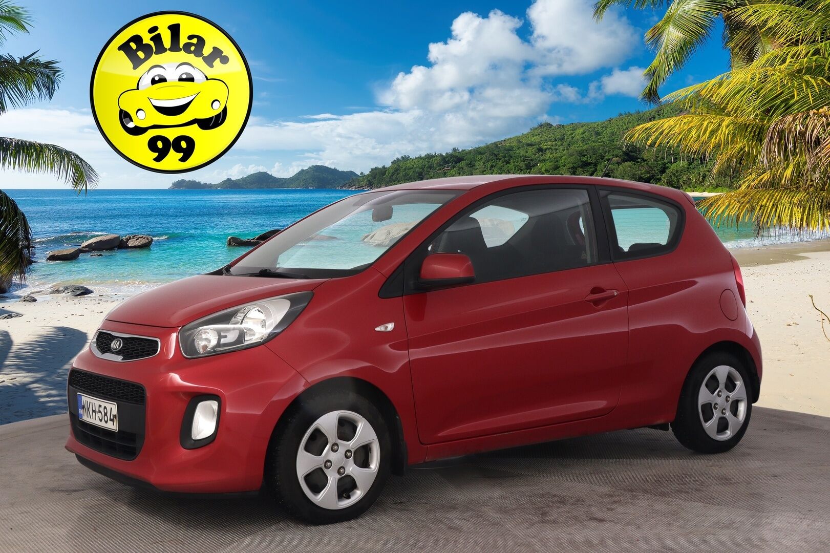 Kia Picanto 2016 1,0 ISG LX 3D EcoDynamics *Suomi-auto / Penkinlämmittimet* - *Juuri tullut / 2x renkaat* - HULLUT VÄLIPÄIVÄT KORKOTARJOUS 2,49%