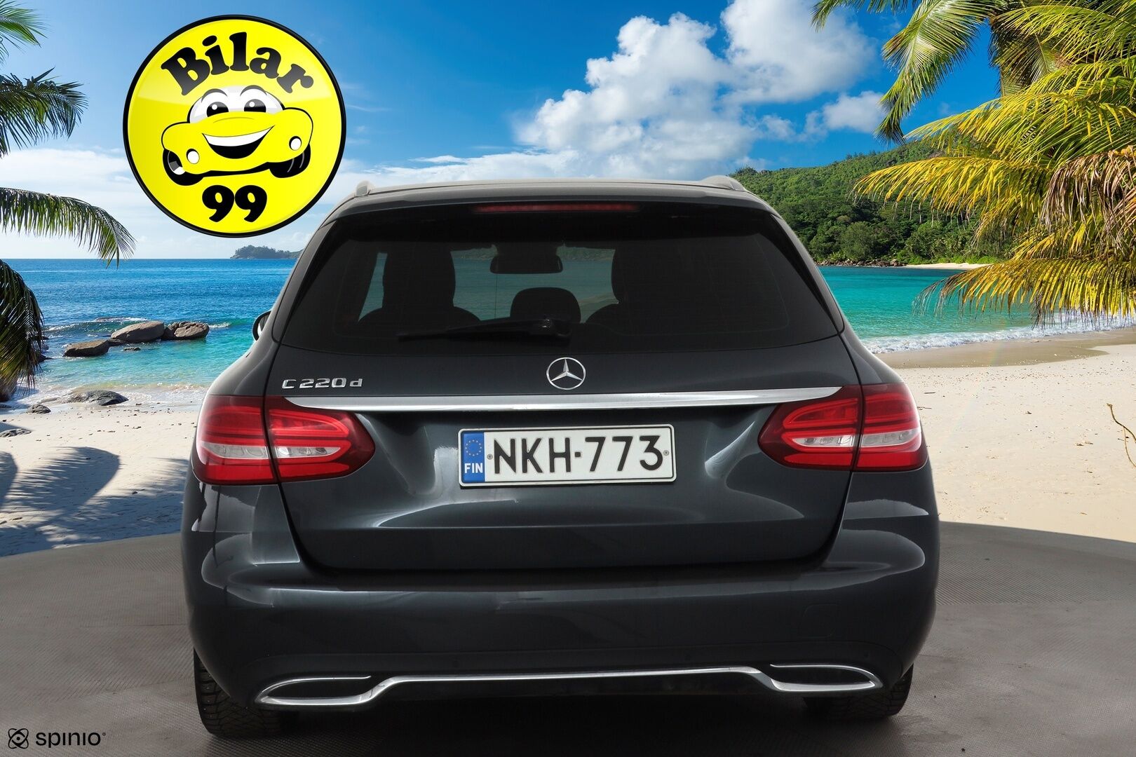 Mercedes-Benz C 2016 220 d T A Premium Business * Vakkari / ILS LED / Webasto / Koukku / Puolisähköt sporttipenkeillä * - Suomi-auto