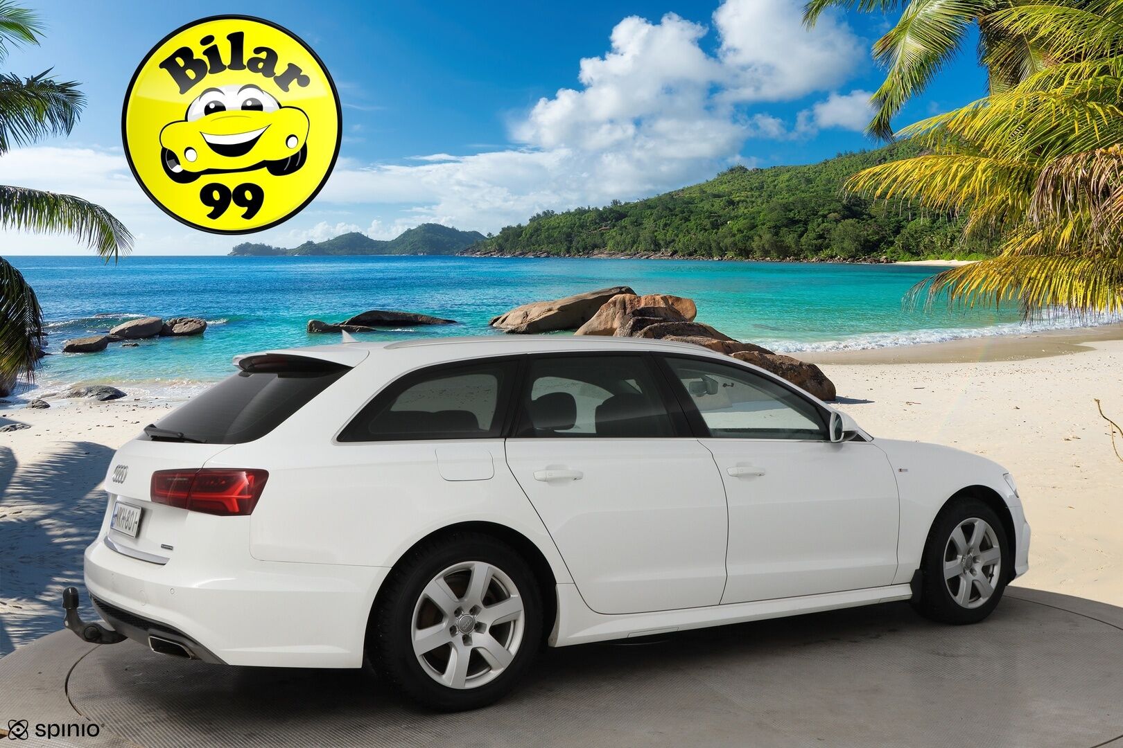 Audi A6 2016 Avant Land of quattro Edition 2,0 TDI 140 kW quattro S tronic S Line * Webasto / Vetokoukku / Nahka-Alcantara / Xenon - 2x Hyvät renkaat / Suomiauto / Juuri tullut Tampereelle!