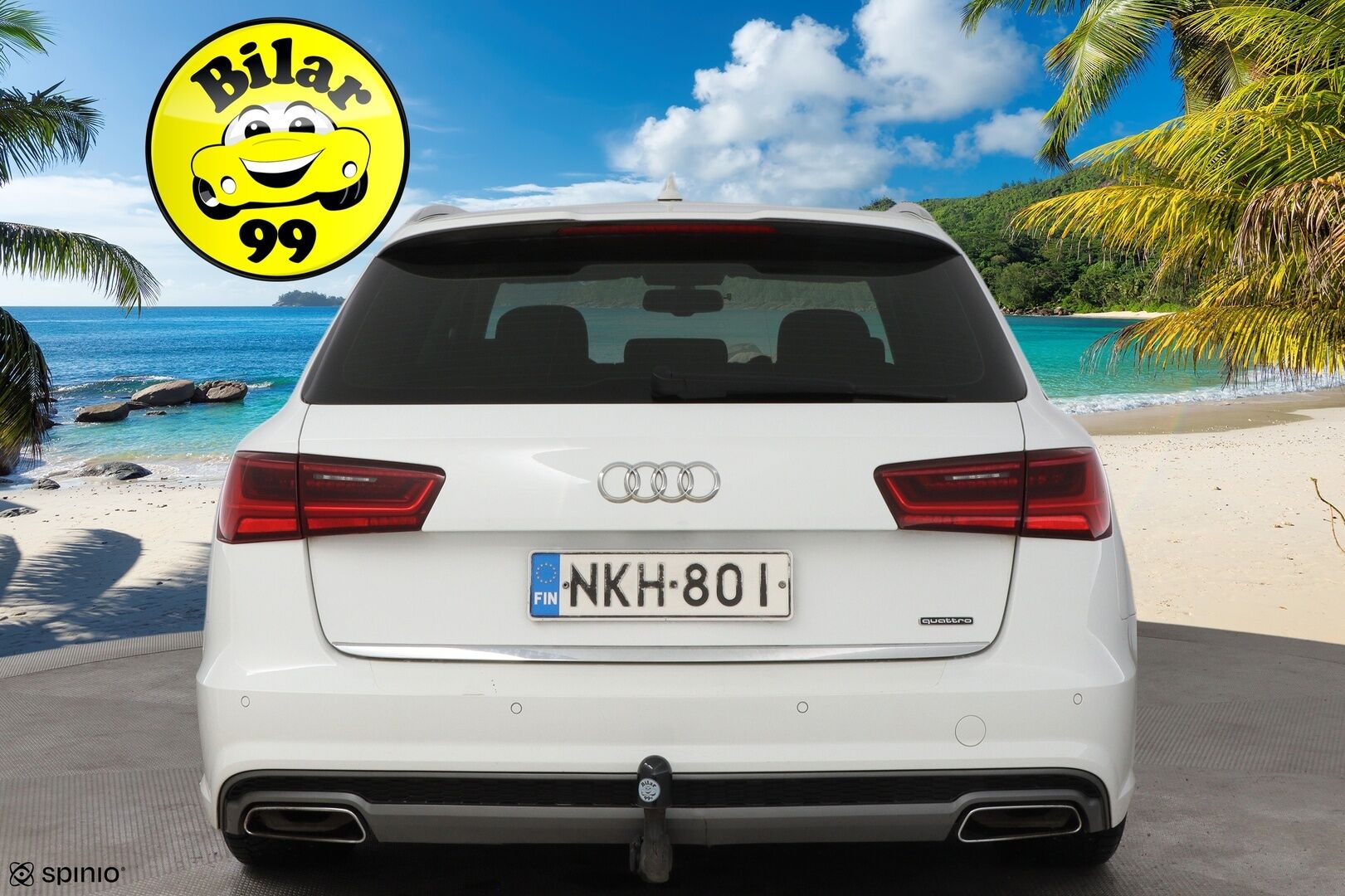 Audi A6 2016 Avant Land of quattro Edition 2,0 TDI 140 kW quattro S tronic S Line * Webasto / Vetokoukku / Nahka-Alcantara / Xenon - 2x Hyvät renkaat / Suomiauto / Juuri tullut Tampereelle!