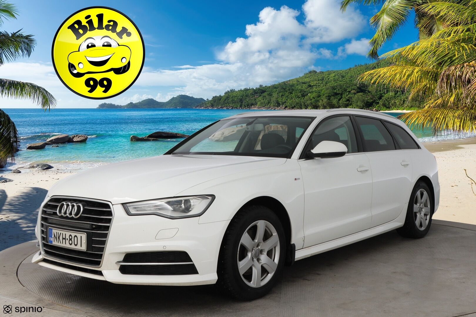 Audi A6 2016 Avant Land of quattro Edition 2,0 TDI 140 kW quattro S tronic S Line * Webasto / Vetokoukku / Nahka-Alcantara / Xenon - 2x Hyvät renkaat / Suomiauto / Juuri tullut Tampereelle!