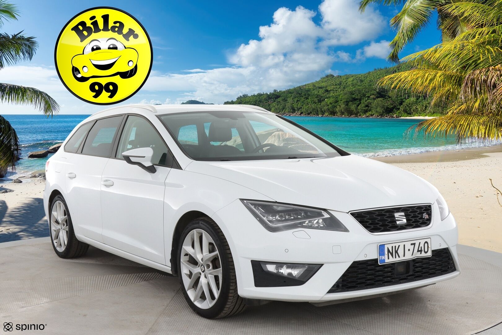Seat Leon ST 2016 1,4 TSI 150 ACT FR DSG - Vetokoukku / Adapt. Vakkari / Suomi-auto / Upea sisusta