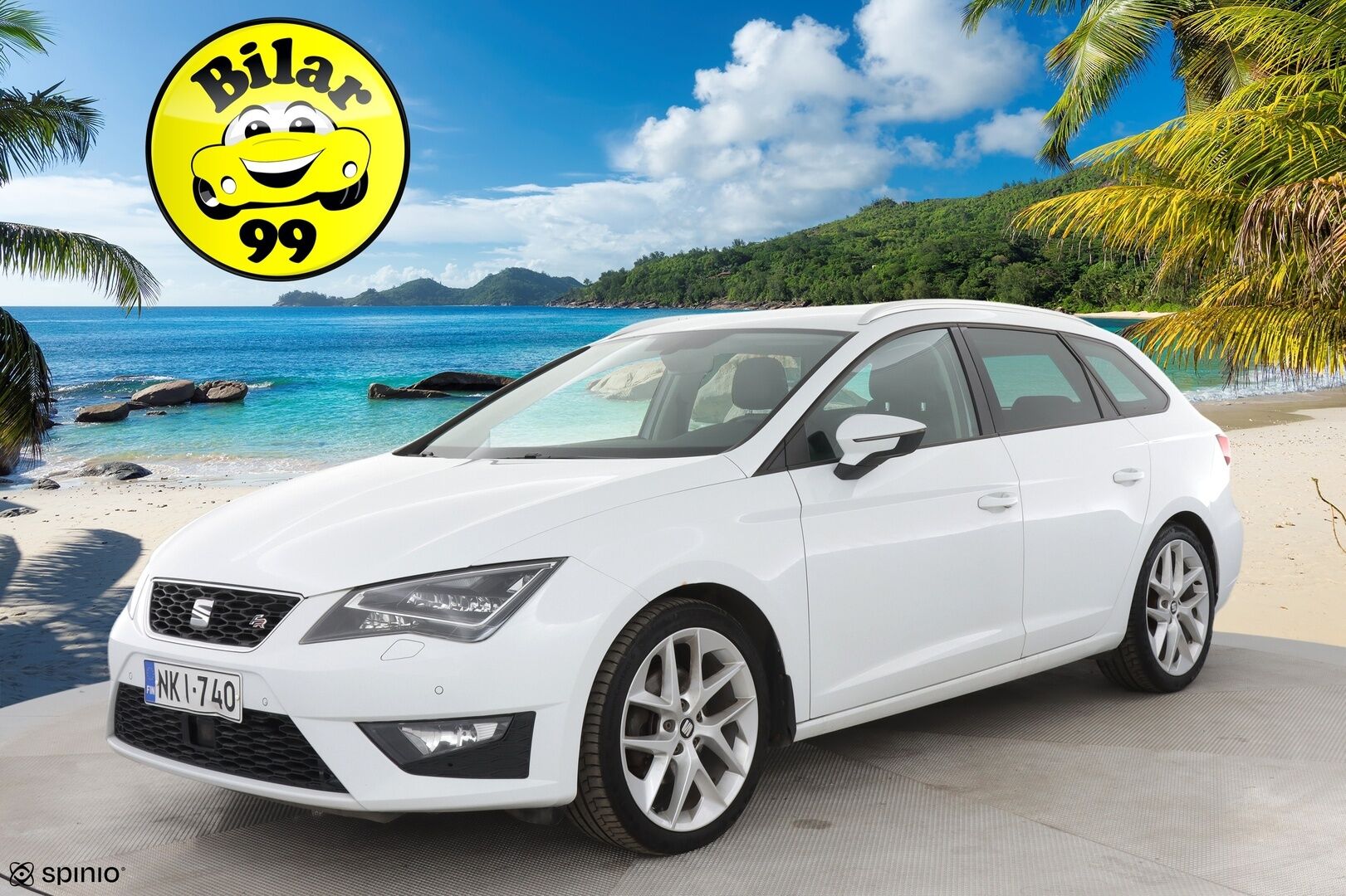 Seat Leon ST 2016 1,4 TSI 150 ACT FR DSG - Vetokoukku / Adapt. Vakkari / Suomi-auto / Upea sisusta