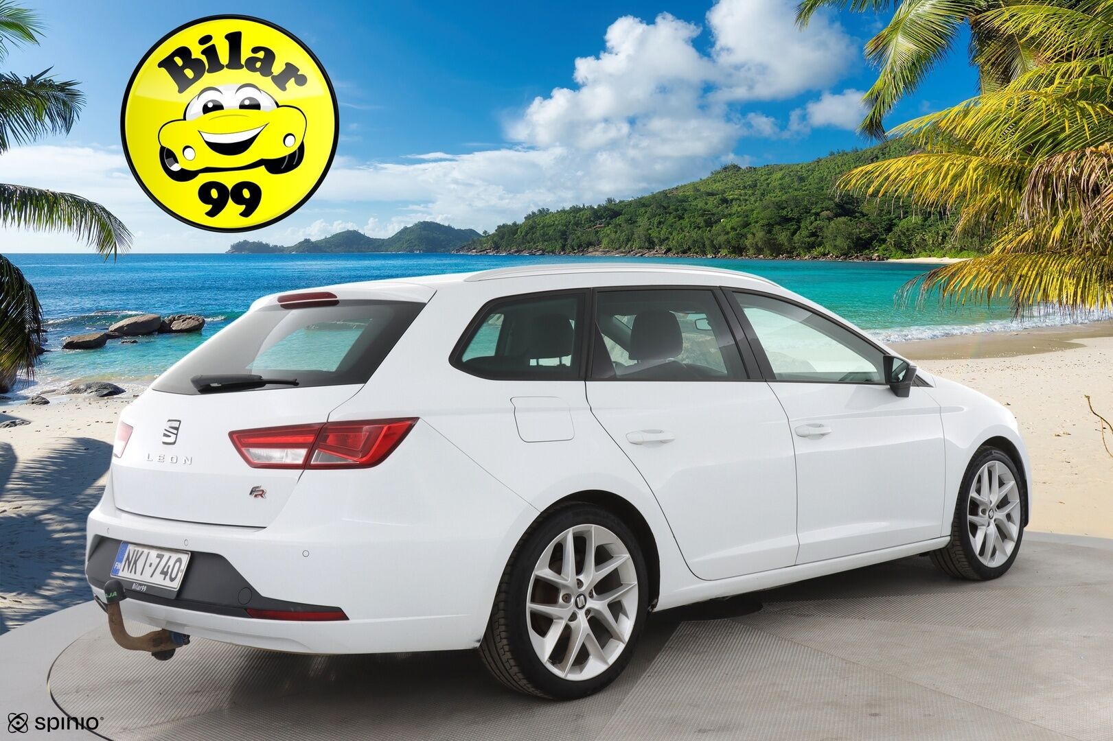 Seat Leon ST 2016 1,4 TSI 150 ACT FR DSG - Vetokoukku / Adapt. Vakkari / Suomi-auto / Upea sisusta