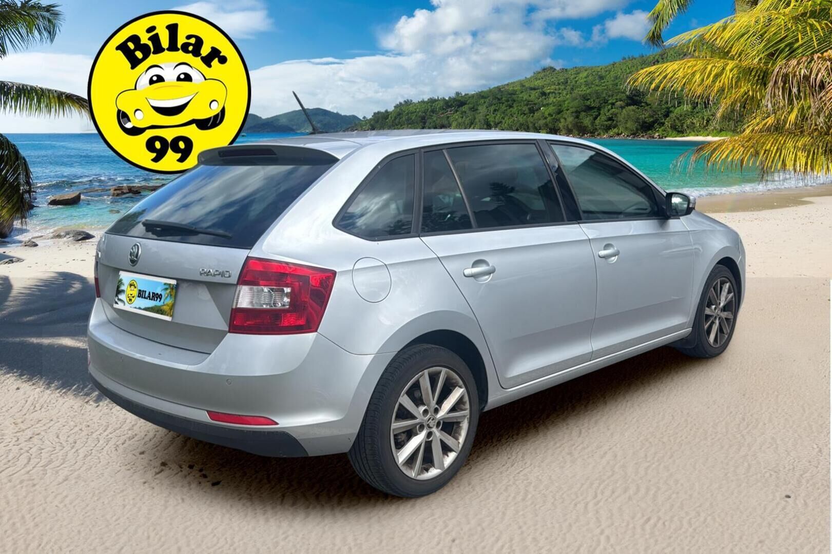 Skoda Rapid 2016 Spaceback 1,2 TSI 90 Experience DSG Autom. - Suomi-auto | Juuri katsastettu | Vakkari | Bluetooth | Tutkat | Lohko sisätilanlämmittimellä | 2x renkaat