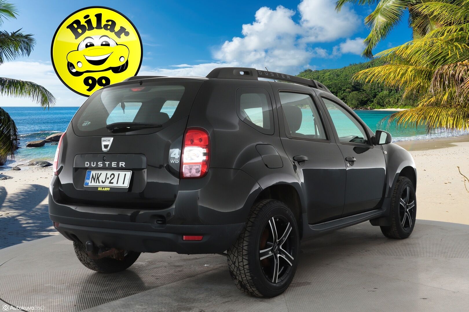 Dacia Duster 2016 TCe 125 S&S 4x4 Laureate **1.Om Suomi-auto / Koukku / Sisätilanlämmitin / Vakkari / Aut. Ilmastointi / 2x renkaat** - 1.Om Suomi-auto / Koukku / Sisätilanlämmitin / Vakkari / Aut. Ilmastointi / 2x renkaat