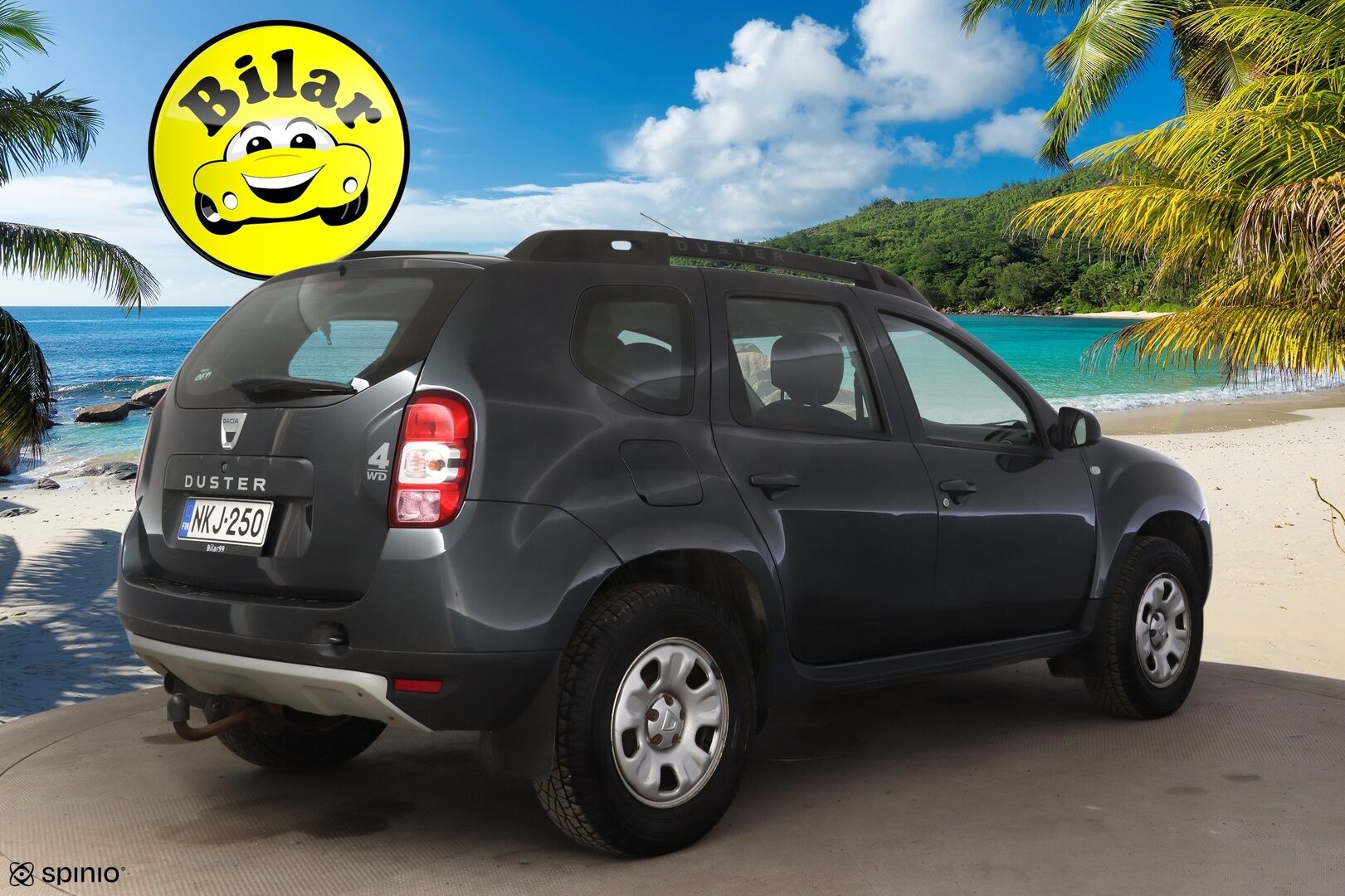 Dacia Duster 2016 TCe 125 S&S 4x4 Laureate - |1 Omisteinen | Vakionopeudensäädin | Koukku | Lohko+sisä | Neliveto | Suomi-auto | 2 x hyvät renkaat vanteineen|