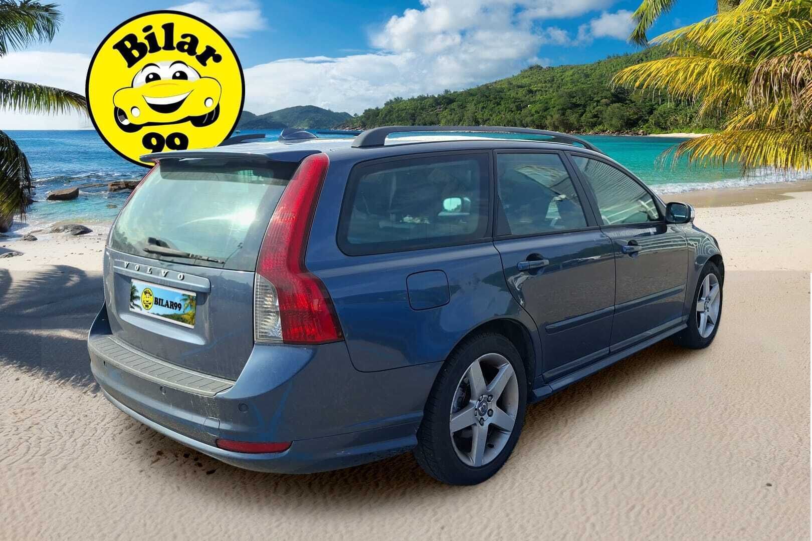 Volvo V50 2008 2,0D (136 hv) aut - R-Design / Jakopää + Vaihteistoöljyt juuri tehty! / Webasto / Vakkari / Tutka / 2x Avain *YritysOutlet - Tämä auto myydään vain Yrityksille*