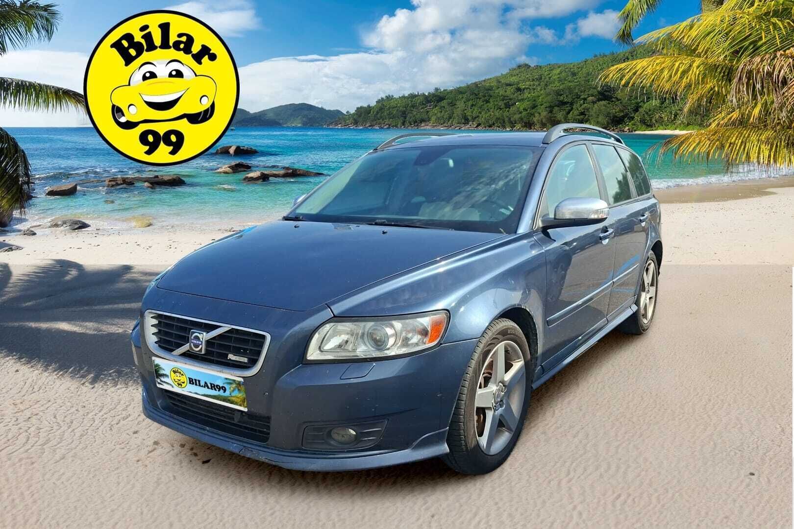 Volvo V50 2008 2,0D (136 hv) aut - R-Design / Jakopää + Vaihteistoöljyt juuri tehty! / Webasto / Vakkari / Tutka / 2x Avain *YritysOutlet - Tämä auto myydään vain Yrityksille*