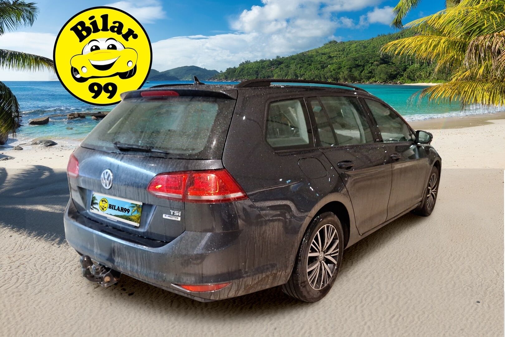Volkswagen Golf 2016 Variant Allstar 1,2 TSI 81 kW (110 hv) DSG-aut. *Webasto / Koukku / Tutkat / Vakkari / LED / KeyLessGo* - Hyvin huollettu / Kahdet renkaat vanteilla*