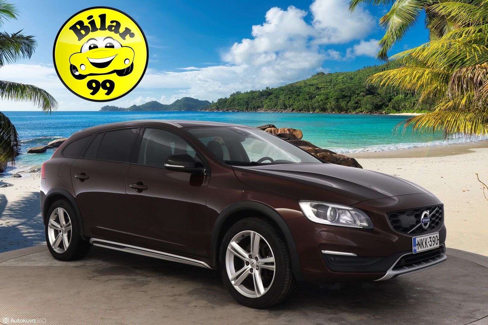 Volvo V60 Cross Country 2016 D4 AWD Business Summum aut VOC / Vakkari / Nahat / Koukku / Digimittaristo - Suomi-auto / Tilava ja näyttävä / Pääsee myös metsäteillä! 