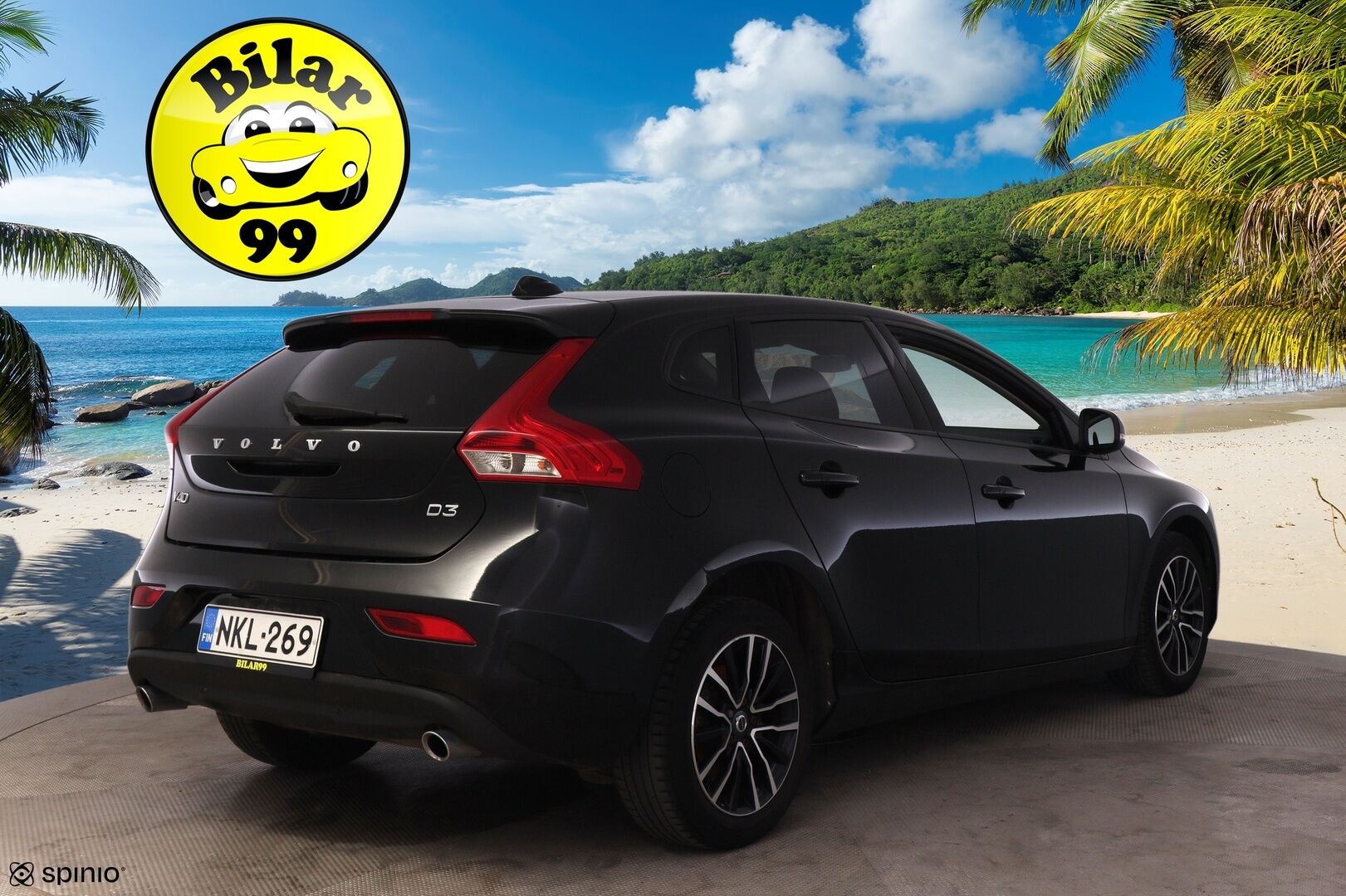 Volvo V40 2017 2.0 D3 Business aut *Vakionopeudensäädin / VOC / Digimittaristo / Lohkolämmitin S.pistoke* - Taloudellinen, siisti ja hyvin huollettu! Jalkopää tehty!