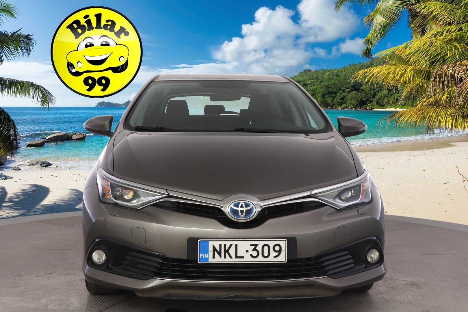 Toyota Auris 2016 1,8 Hybrid Active ** Juuri tullut! / Lohko+sisäp / Navigointi / P.kamera / Vakkari / Siisti yksilö! / 2x aluvanteet ** - Upealla metallivärillä ja siistissä kunnossa oleva perus hyvä Toyota! Tervetuloa koeajamaan ja ihastumaan!