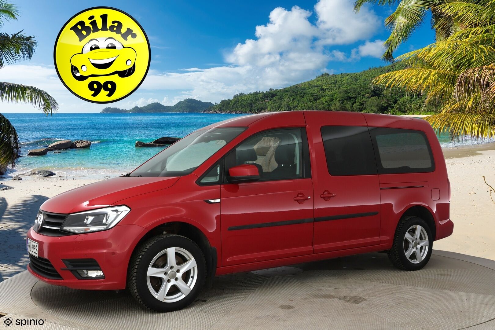 Volkswagen Caddy Maxi 2016 Trendline 1,4 TSI 92kW DSG bens. / Adapt. vakkari / Webasto / P. Kamera / Suomi-Auto - P. Tutkat / Lämmitettävä tuulilasi