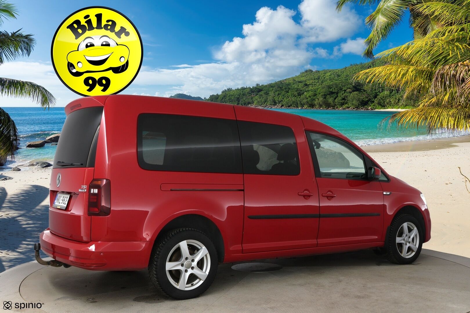 Volkswagen Caddy Maxi 2016 Trendline 1,4 TSI 92kW DSG bens. / Adapt. vakkari / Webasto / P. Kamera / Suomi-Auto - P. Tutkat / Lämmitettävä tuulilasi