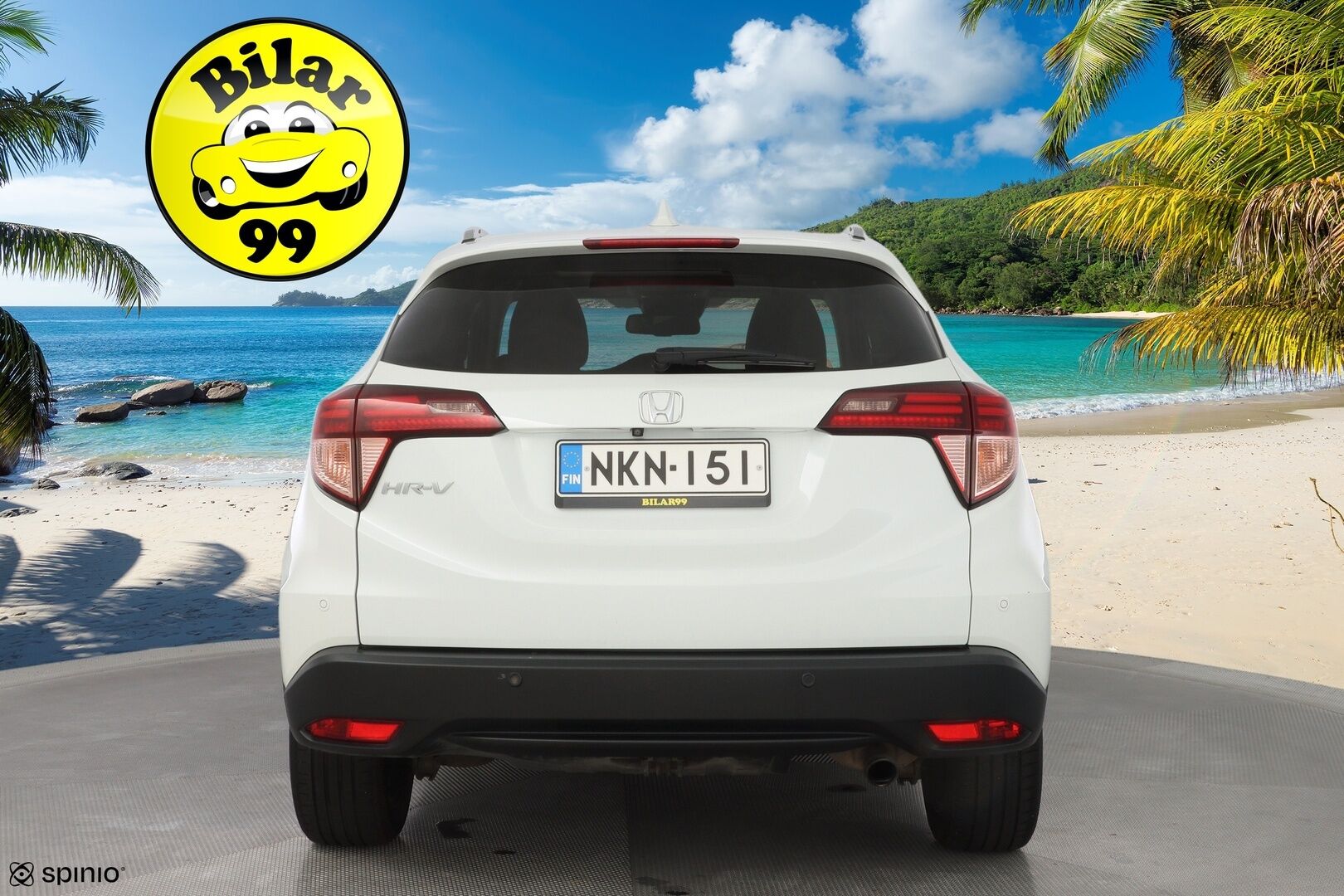 Honda HR-V 2016 1,5 Executive CVT *Vakkari / Koukku / Kamera / Kattoikkuna / Lohko / Keyless / Helmiäisvalkoinen* - Suomi-auto / Merkkihuollettu / 2. omisteinen / Juuri huollettu / Kahdet vanteet