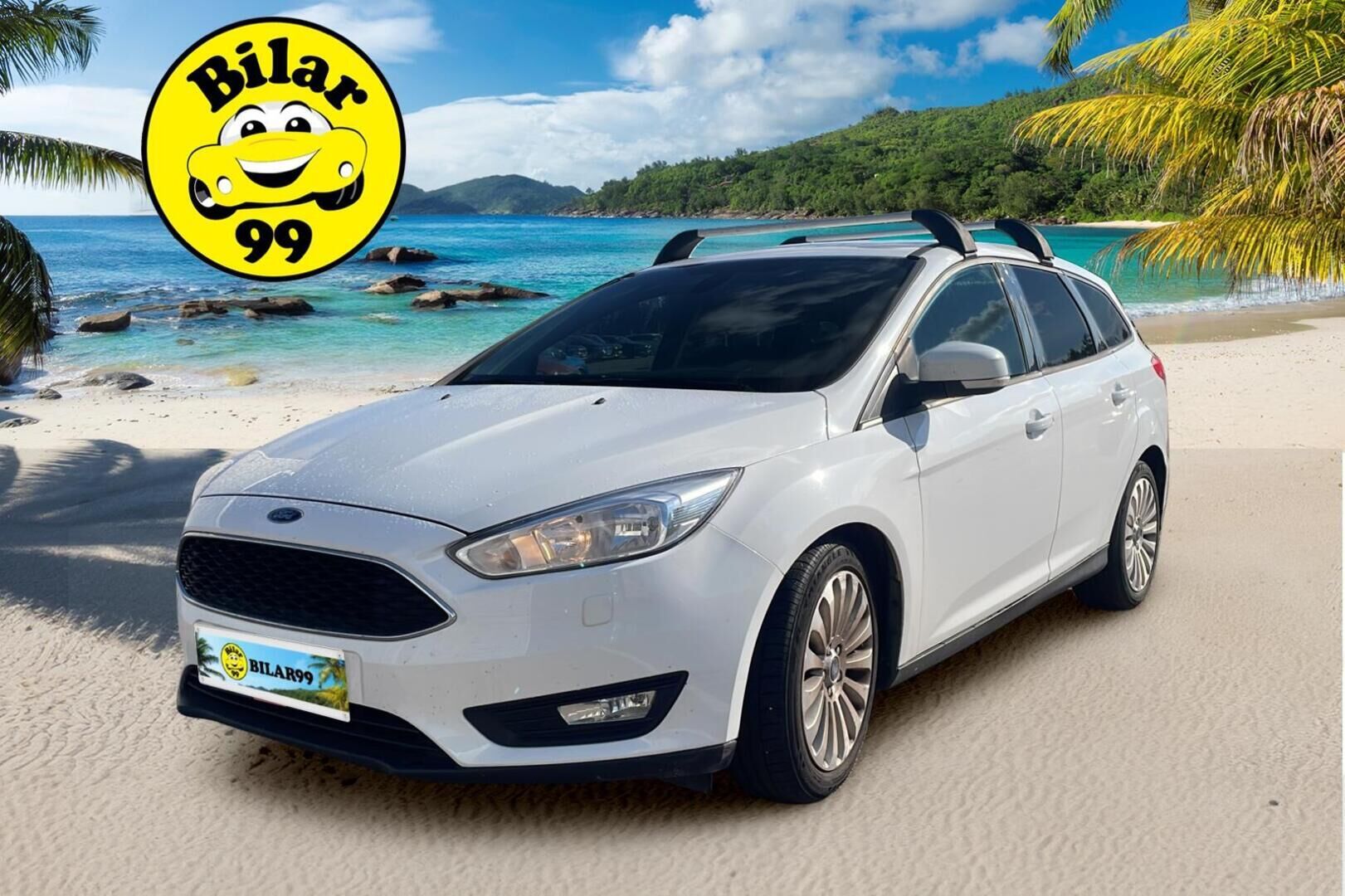 Ford Focus 2016 1,0 EcoBoost 125 hv Start/Stop A6 Trend Wagon - | Yritys Outlet Myydään vain yrityksille! | 2x renkaat | Vakkari | Koukku | ilmastointi | 