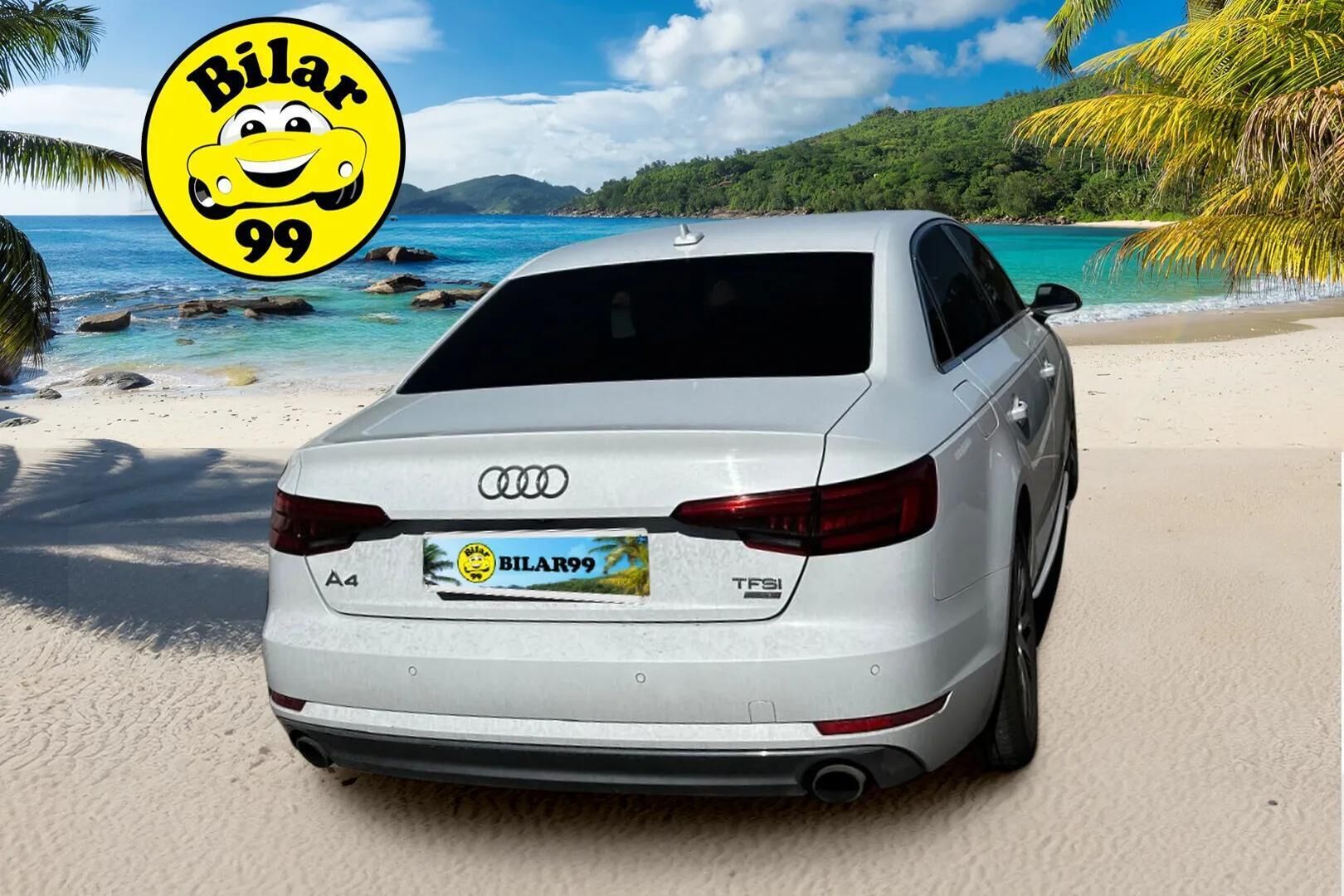 Audi A4 2017 Sedan Business Sport 2,0 TFSI 140 kW S tronic - | Suomi Auto | Webasto | Digimittari | Matrix LED | P.Kamera | Sähkösäätöiset penkit | Kuljettajan istuin muistilla | Vakkari | 