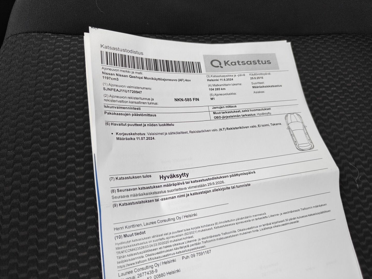 Nissan Qashqai 2016 DIG-T 115 Visia 2WD Xtronic E6 * MYYDÄÄN HUUTOKAUPAT.COM! * - MYYDÄÄN HUUTOKAUPAT.COM!