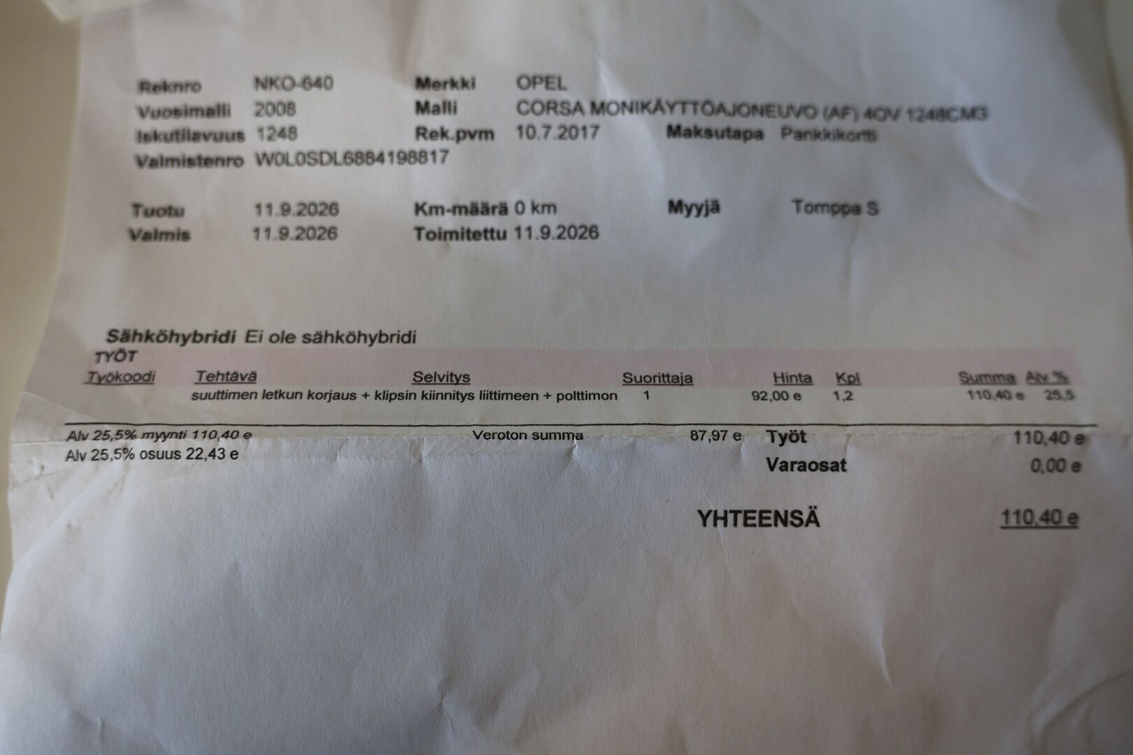 Opel Corsa 2008 1.3 - *Myydään huutokaupat.com!*