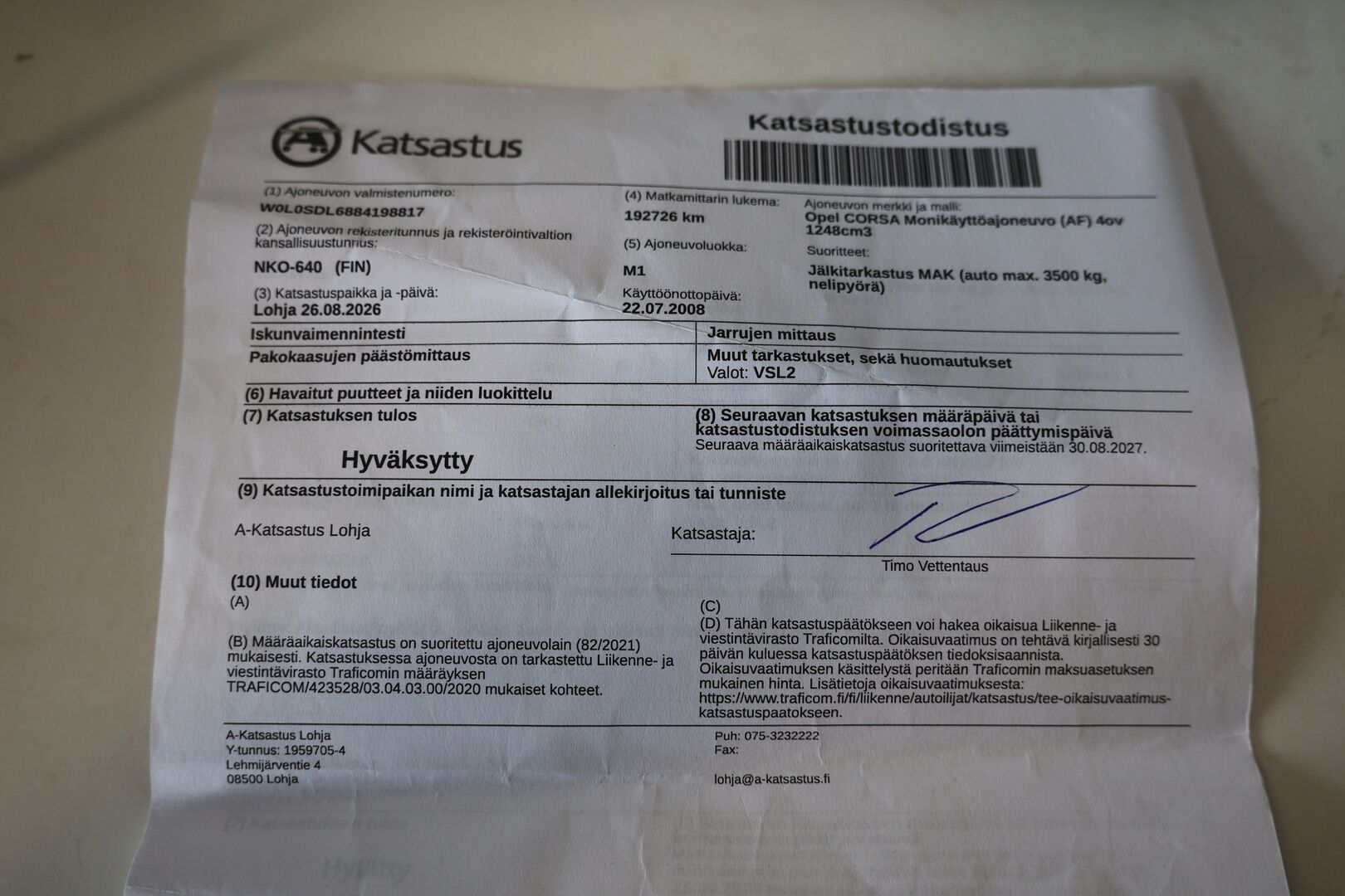 Opel Corsa 2008 1.3 - *Myydään huutokaupat.com!*