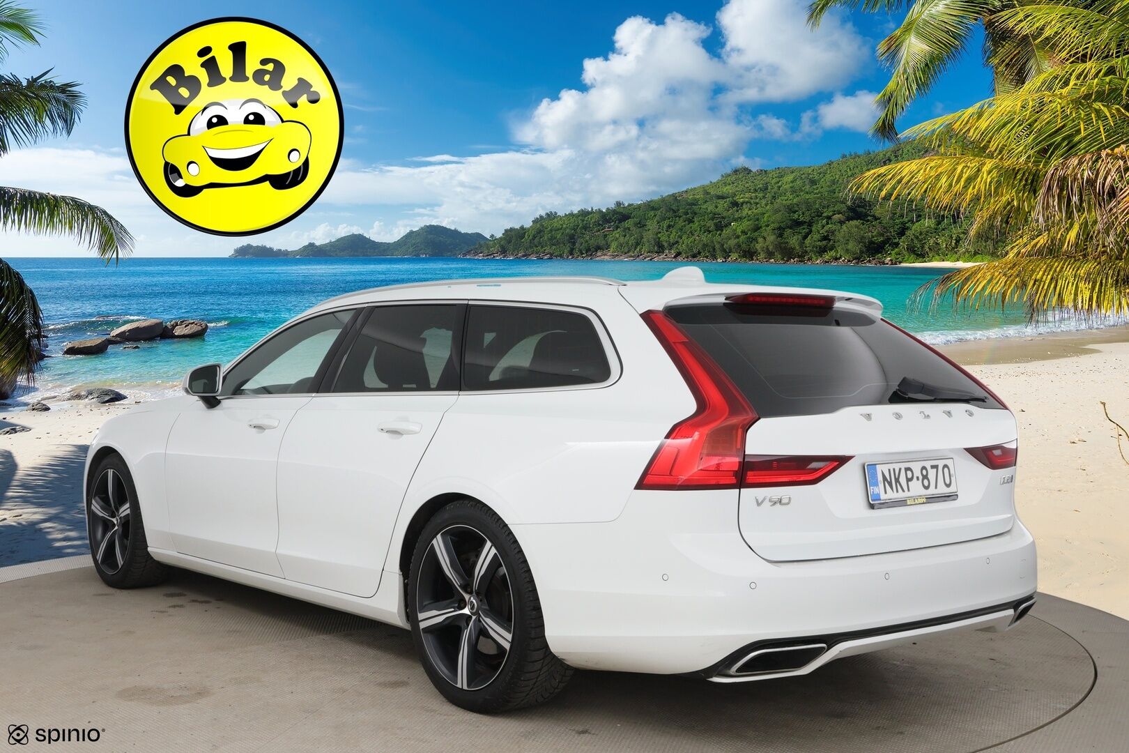 Volvo V90 2017 D5 AWD Business R-Design aut - Bowers&Wilkins | HUD | Vetokoukku | ACC | Kattoluukku | Webasto | Ei adblueta |  Kattavasti varusteltu | Hieno yksilö 