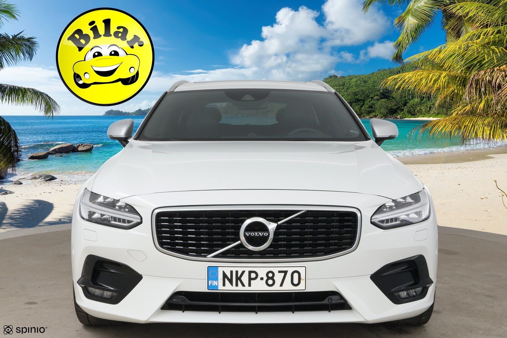 Volvo V90 2017 D5 AWD Business R-Design aut - Bowers&Wilkins | HUD | Vetokoukku | ACC | Kattoluukku | Webasto | Ei adblueta |  Kattavasti varusteltu | Hieno yksilö 
