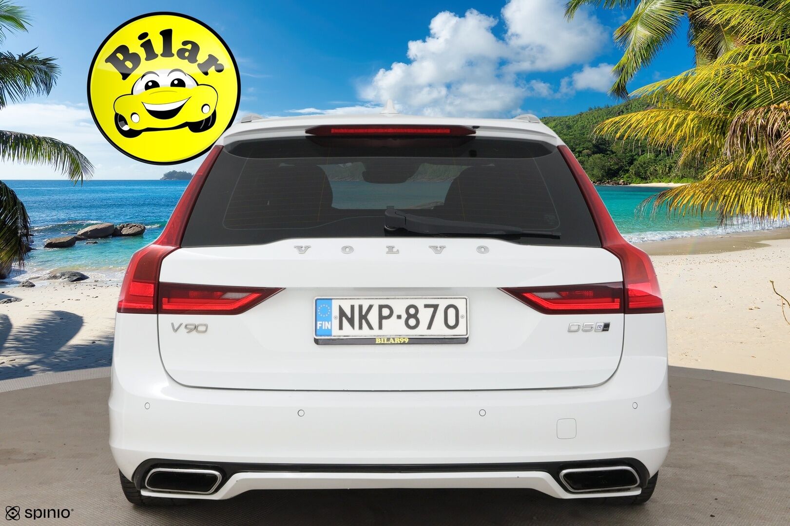 Volvo V90 2017 D5 AWD Business R-Design aut - Bowers&Wilkins | HUD | Vetokoukku | ACC | Kattoluukku | Webasto | Ei adblueta |  Kattavasti varusteltu | Hieno yksilö 