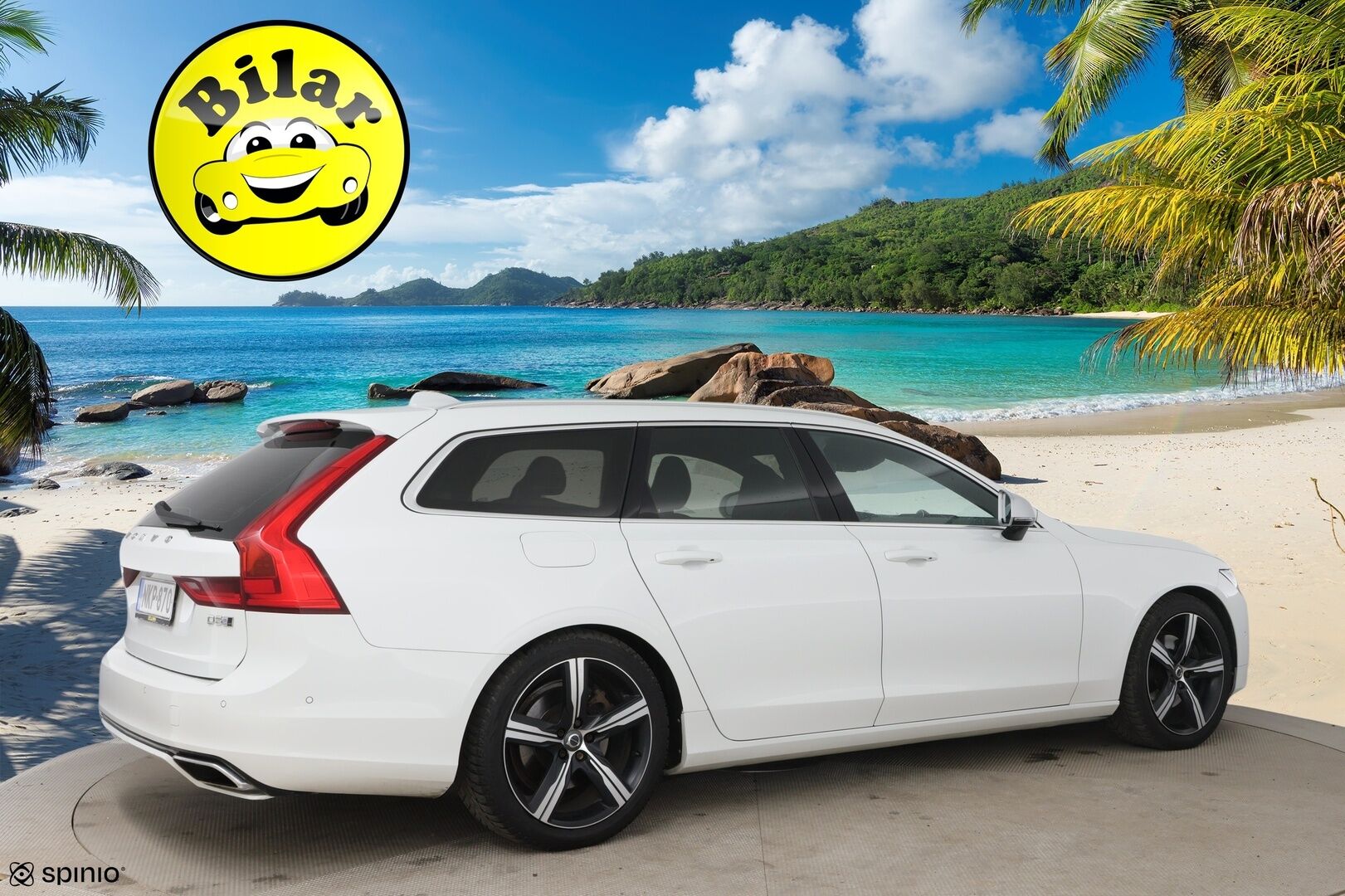 Volvo V90 2017 D5 AWD Business R-Design aut - Bowers&Wilkins | HUD | Vetokoukku | ACC | Kattoluukku | Webasto | Ei adblueta |  Kattavasti varusteltu | Hieno yksilö 