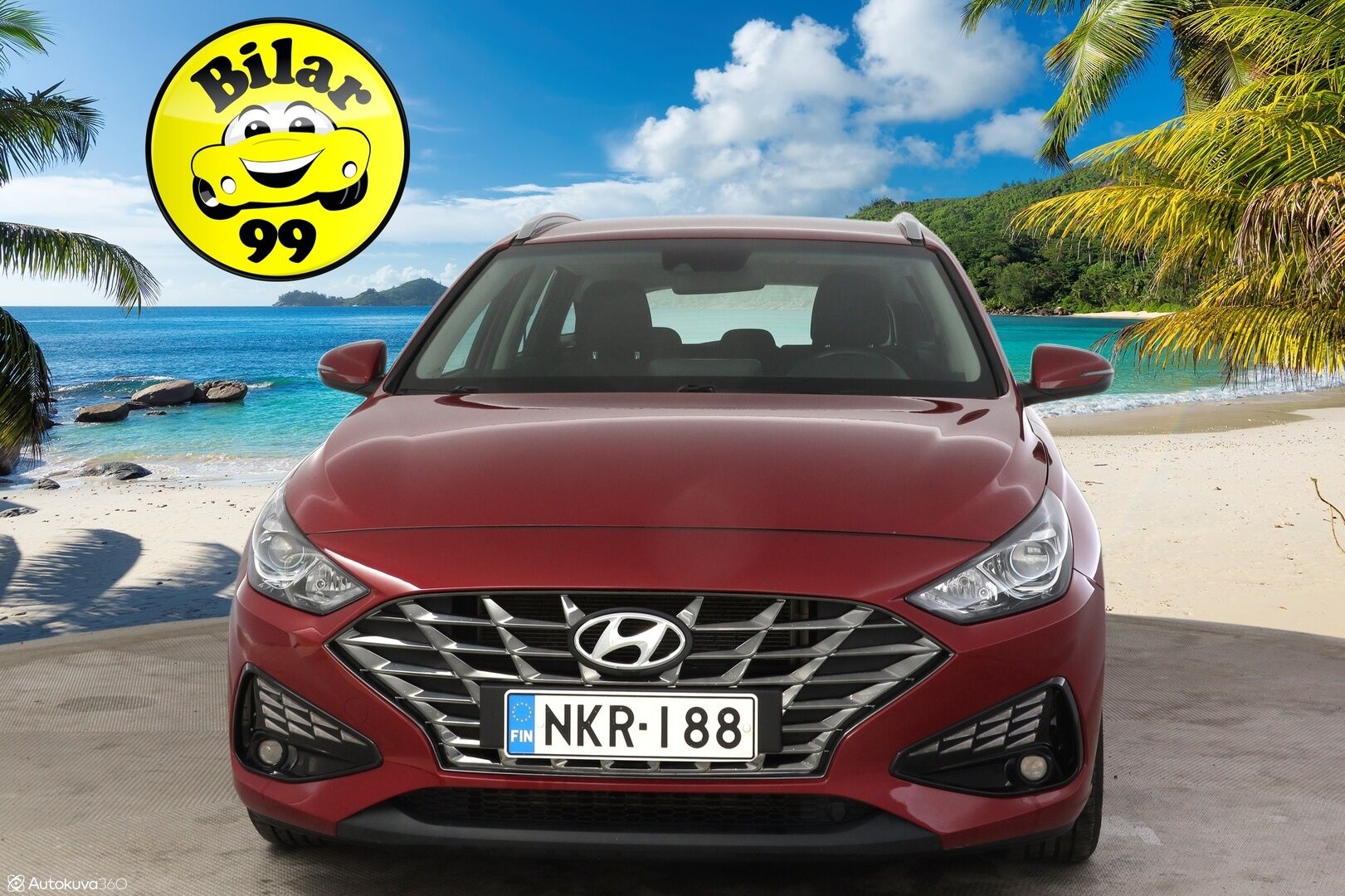 Hyundai i30 Wagon 2021 1,0 T-GDI 120 hv 48V hybrid 7-DCT-aut Comfort* Ir.vetokoukku / P-kamera / Navi / Ratinlämmitin * - *Merkkiliikkeen huoltohistoria / Hyvät kesä -ja talvirenkaat omilla aluvanteilla / Myydään juuri huollettuna *