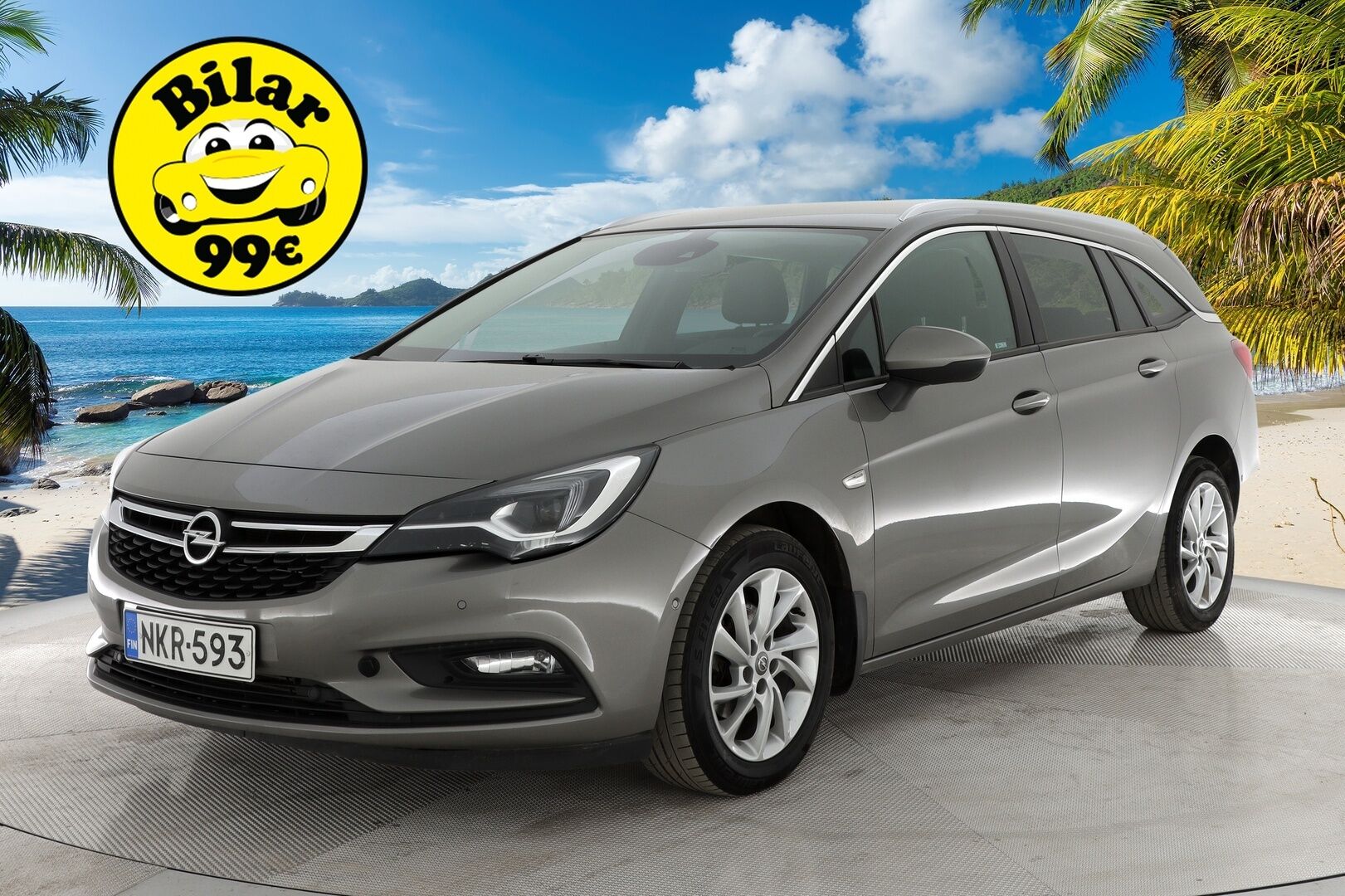 Opel Astra 2017 Sports Tourer Innovation 1,4 Turbo Start/Stop 110kW AT6 - Ratinlämmitin / Peruutuskamera / 