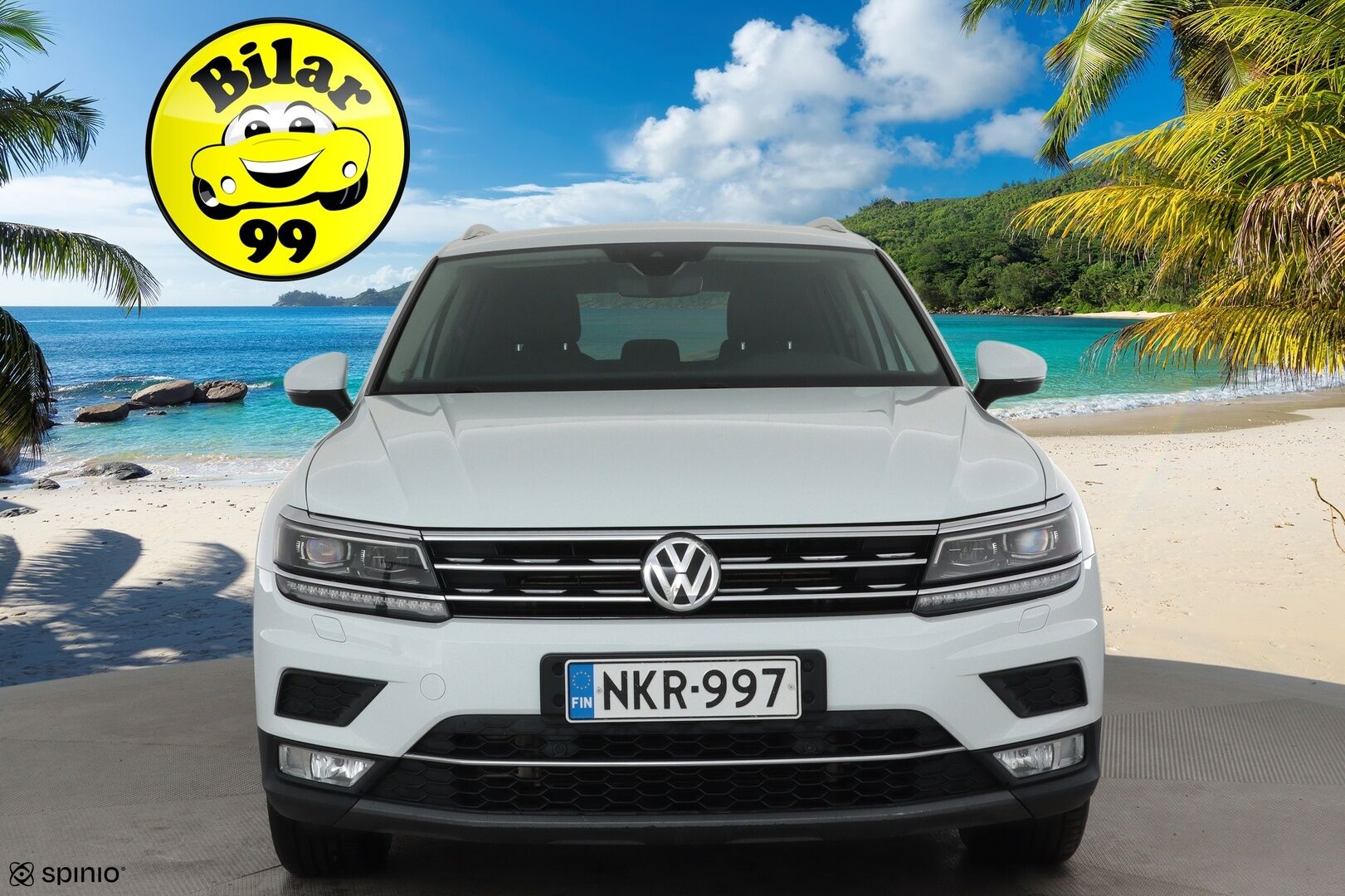 Volkswagen Tiguan 2017 Highline 2,0 TSI 132 kW  4MOTION DSG **ACC / Webasto / P.tutkat / Koukku / LED / Navi / KeylessGo** - Suomi-auto / Kahdet renkaat aluvanteilla 