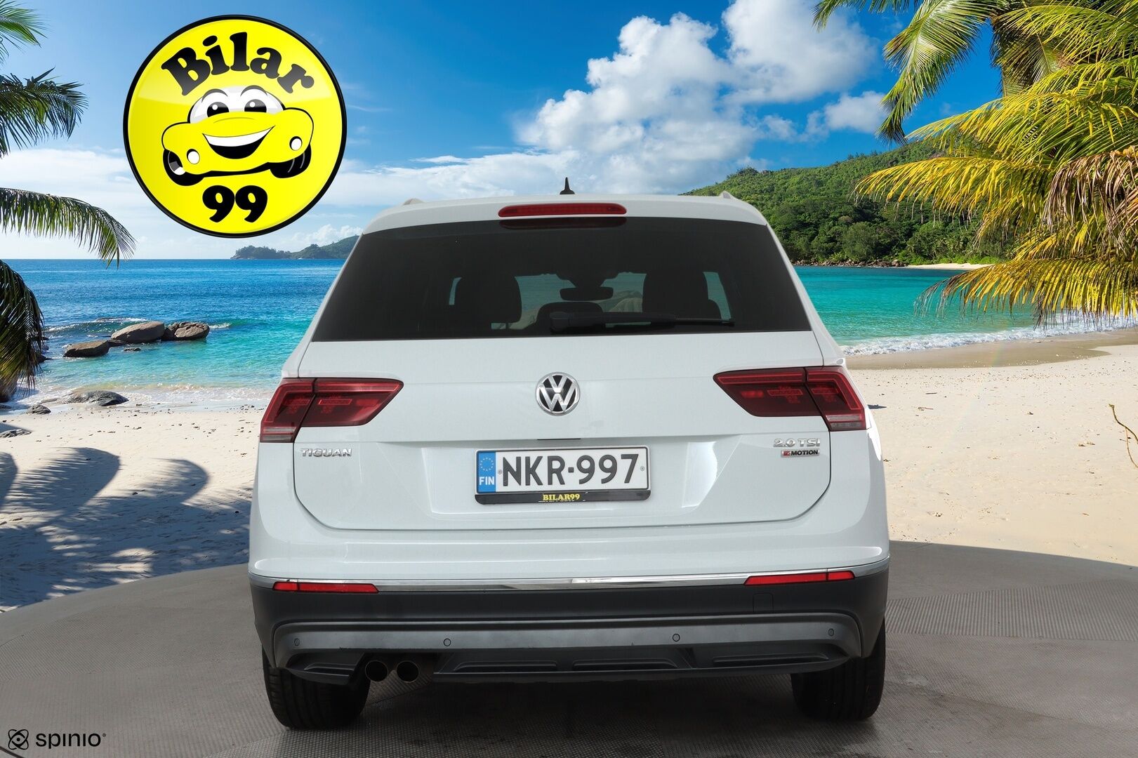 Volkswagen Tiguan 2017 Highline 2,0 TSI 132 kW  4MOTION DSG **ACC / Webasto / P.tutkat / Koukku / LED / Navi / KeylessGo** - Suomi-auto / Kahdet renkaat aluvanteilla 