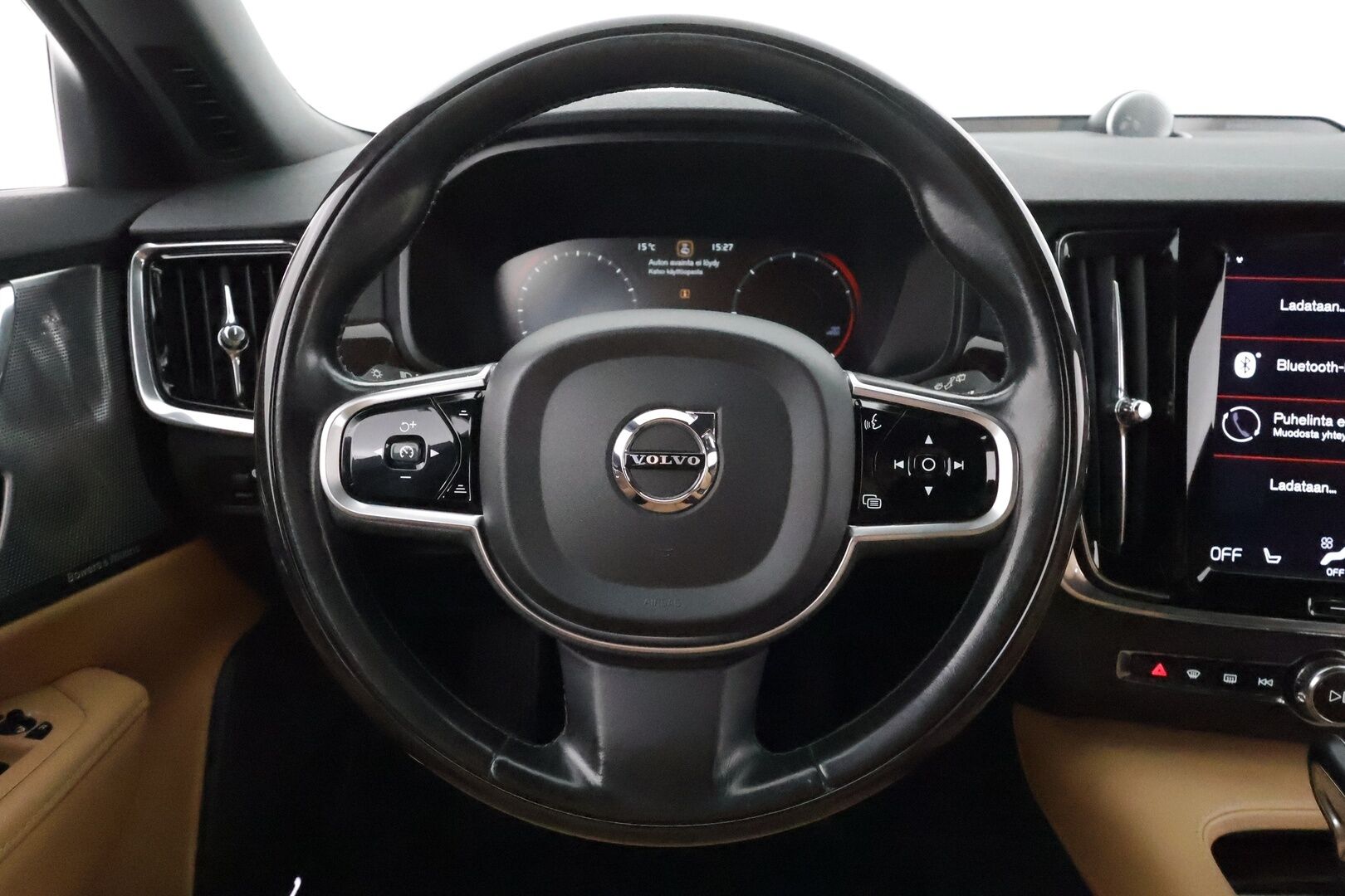 Volvo V90 2017 D4 AWD Inscription aut **Bowers&Wilkins / Webasto / Koukku / Adapt.Vakkari / Sporttipenkki Muistilla / LED-valot** - Bowers&Wilkins / P.Tutka / Kaistavahti / Vaalean-Ruskea Nahkaverhoilu / KeylessGO / 2x Renkaat / 