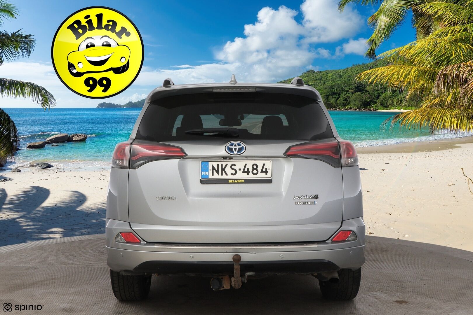 Toyota RAV4 2017 2,5 Hybrid AWD Style - Suomiauto / 360-Kamera / Vetokoukku / Lohko / BLIS / Vakkari / Sähköluukku / Ratinlämmitin
