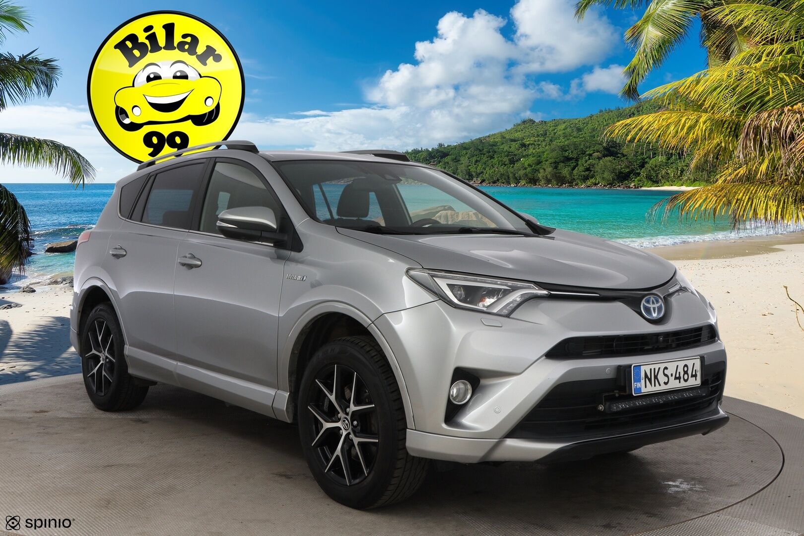 Toyota RAV4 2017 2,5 Hybrid AWD Style - Suomiauto / 360-Kamera / Vetokoukku / Lohko / BLIS / Vakkari / Sähköluukku / Ratinlämmitin