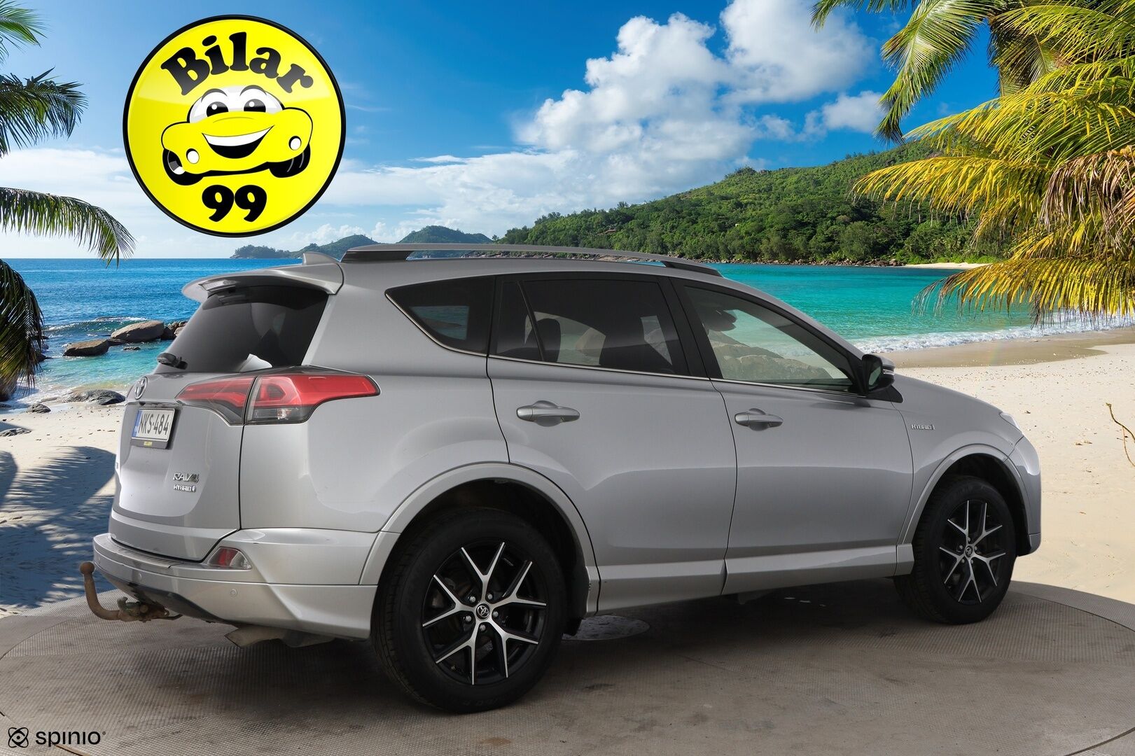 Toyota RAV4 2017 2,5 Hybrid AWD Style - Suomiauto / 360-Kamera / Vetokoukku / Lohko / BLIS / Vakkari / Sähköluukku / Ratinlämmitin