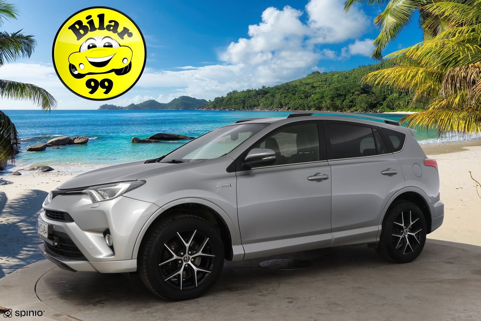 Toyota RAV4 2017 2,5 Hybrid AWD Style - Suomiauto / 360-Kamera / Vetokoukku / Lohko / BLIS / Vakkari / Sähköluukku / Ratinlämmitin