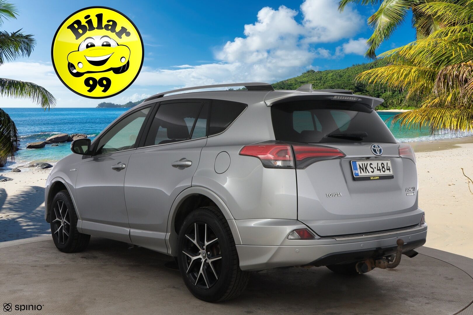 Toyota RAV4 2017 2,5 Hybrid AWD Style - Suomiauto / 360-Kamera / Vetokoukku / Lohko / BLIS / Vakkari / Sähköluukku / Ratinlämmitin