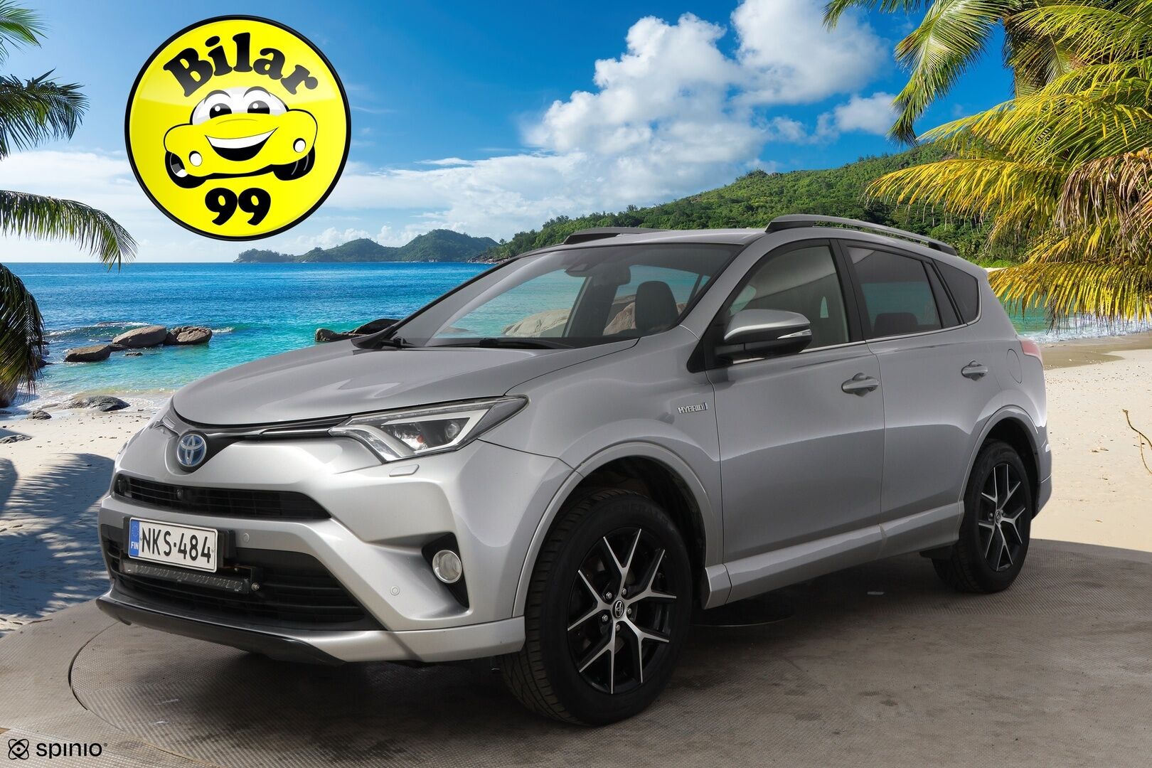 Toyota RAV4 2017 2,5 Hybrid AWD Style - Suomiauto / 360-Kamera / Vetokoukku / Lohko / BLIS / Vakkari / Sähköluukku / Ratinlämmitin