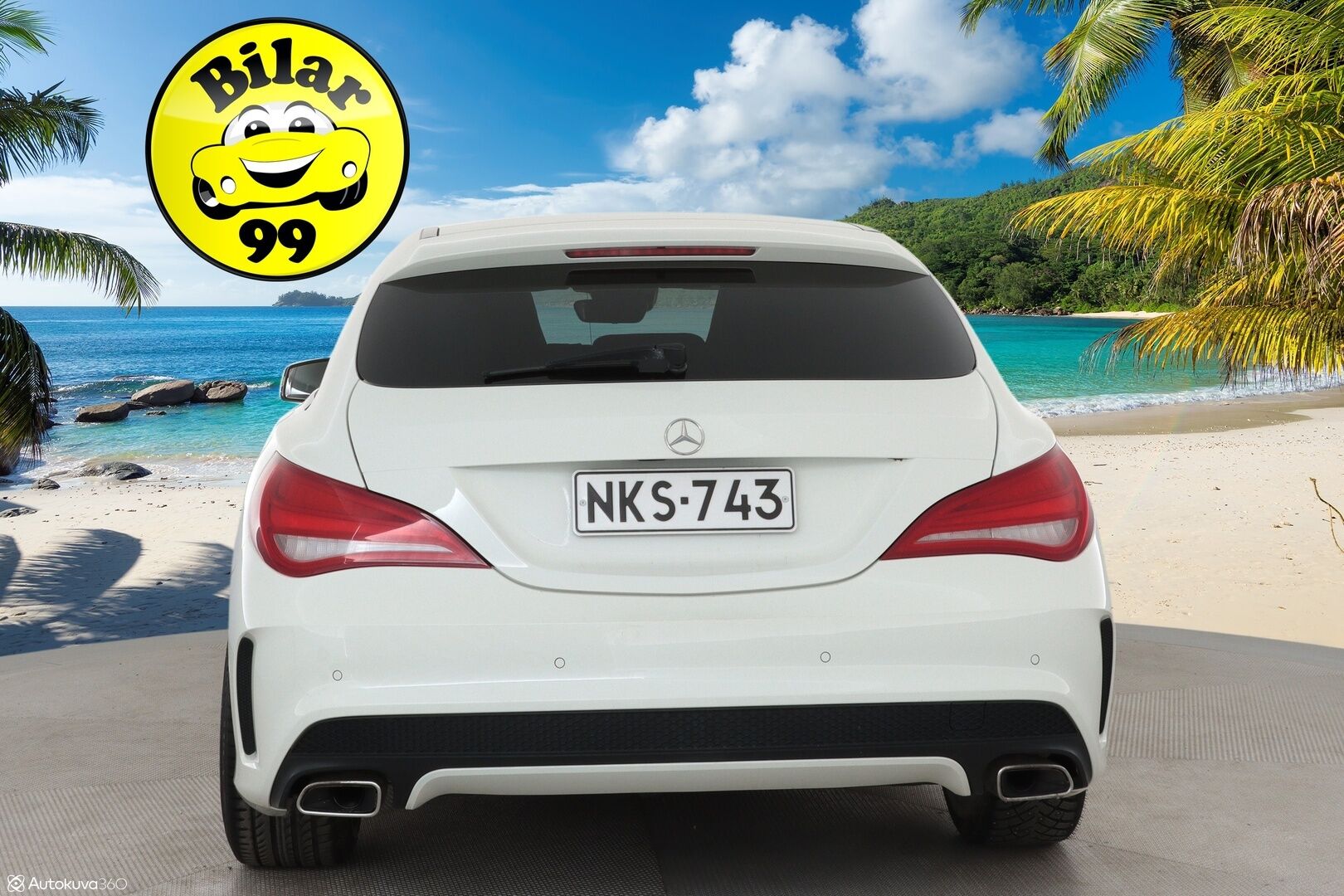Mercedes-Benz CLA 2015 200 A Shooting Brake AMG - Lasikattoluukku / Harman/Kardon / P. Kamera / Vakkari / Adapt. LED / Bluetooth / 2x Renkaat