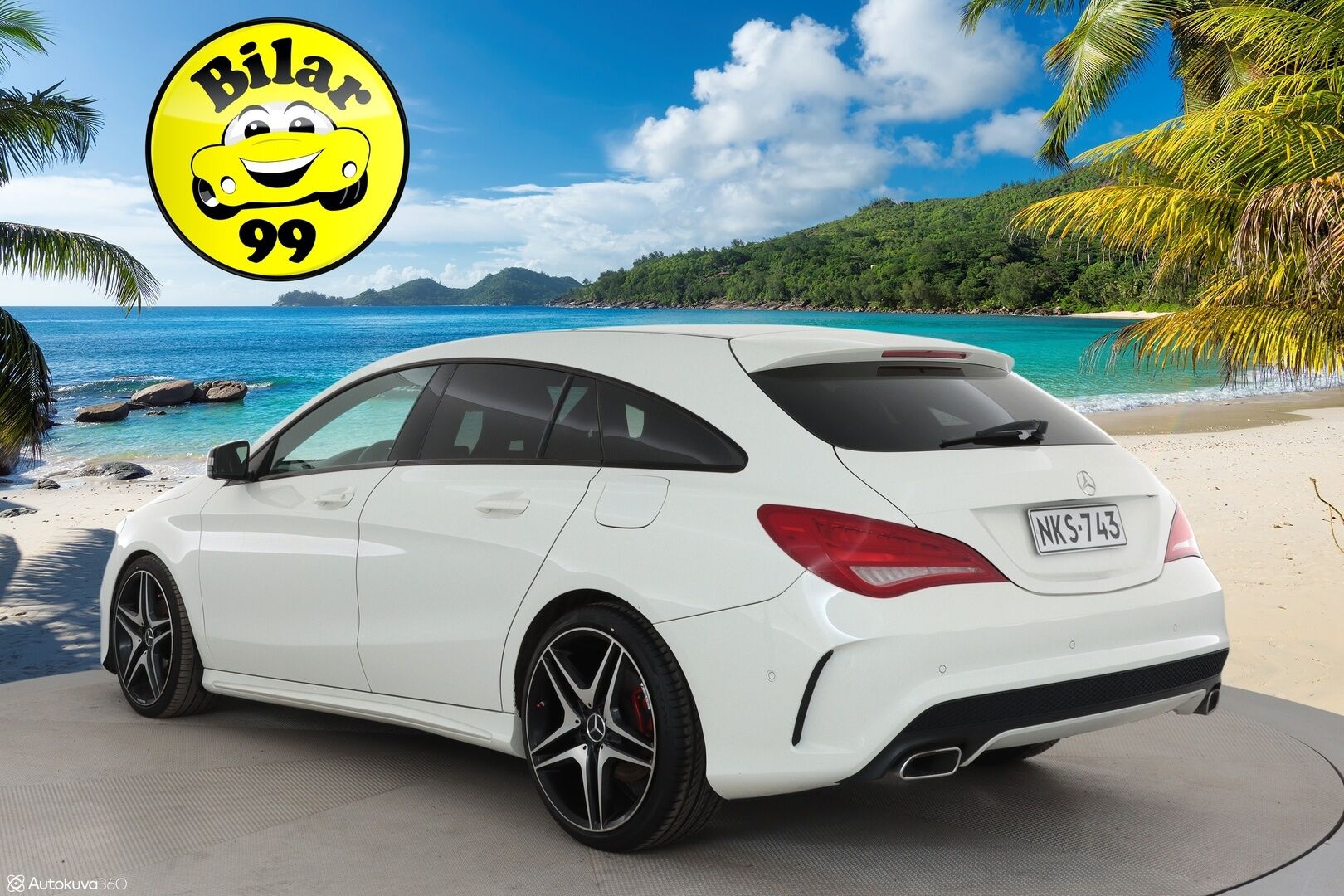Mercedes-Benz CLA 2015 200 A Shooting Brake AMG - Lasikattoluukku / Harman/Kardon / P. Kamera / Vakkari / Adapt. LED / Bluetooth / 2x Renkaat