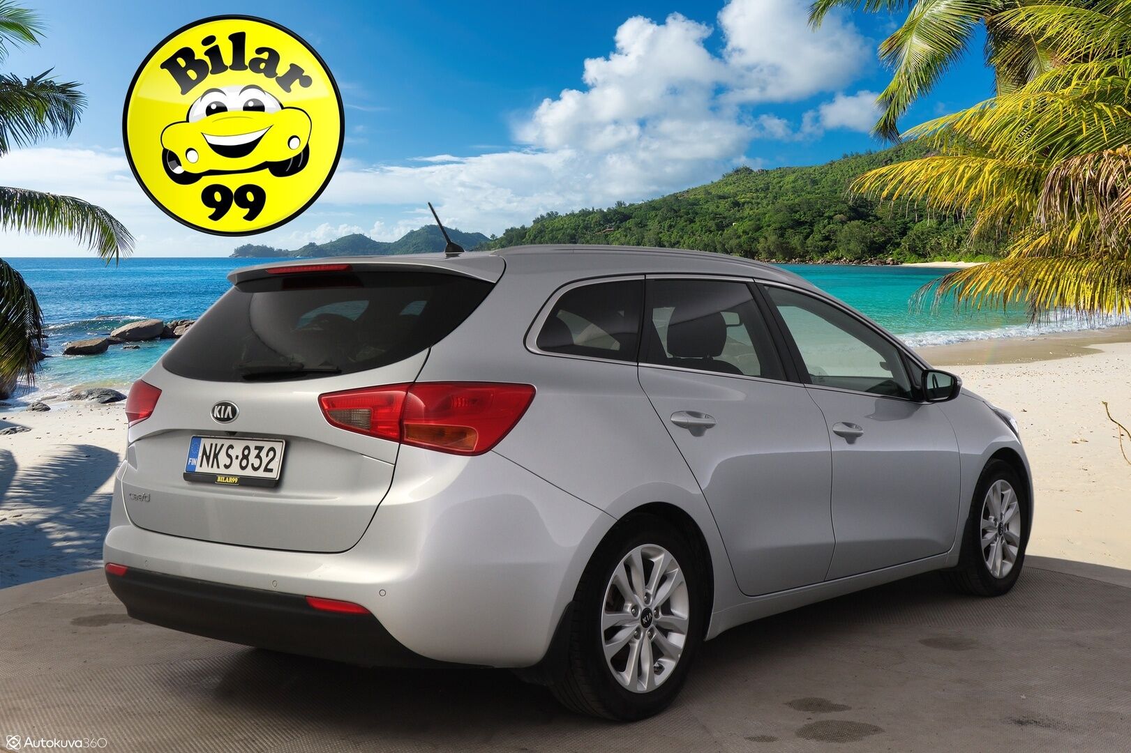 Kia cee'd 2017 1,6 EX SW DCT A/T* Suomi-auto / P. kamera / Lohkolämmitin / Vakkari /  Ratinlämmitin * - Juuri huollettu taloudellinen Suomi-auto! / Seuraava katsastus 02/27