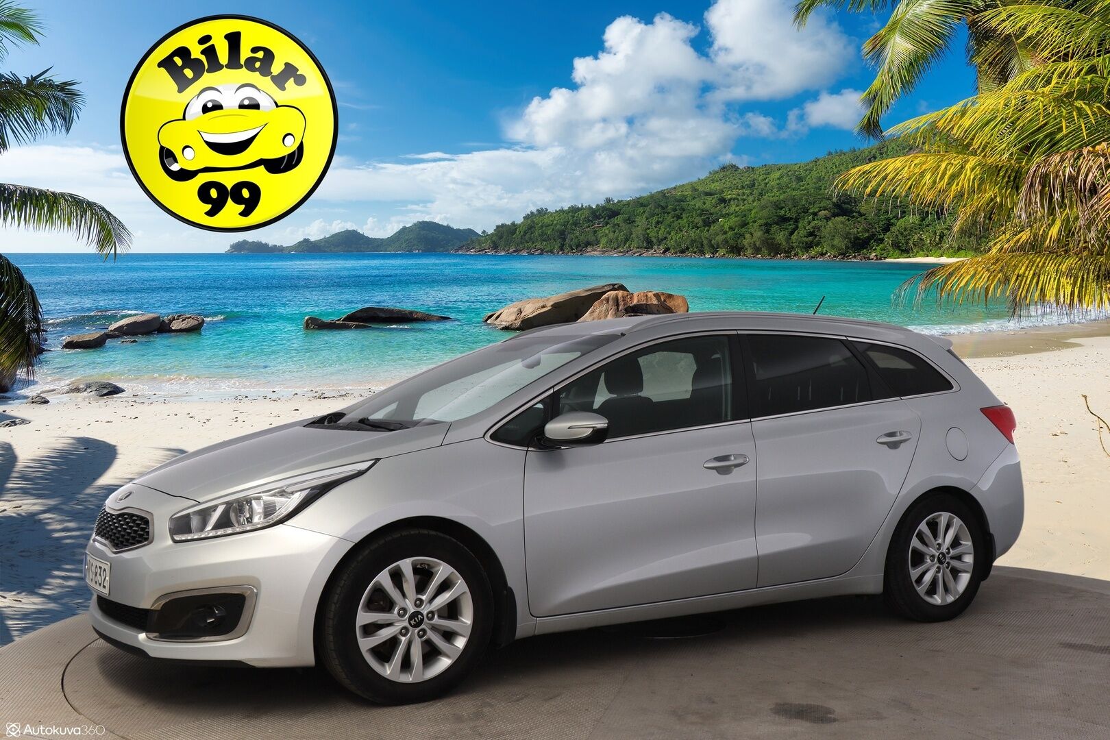 Kia cee'd 2017 1,6 EX SW DCT A/T* Suomi-auto / P. kamera / Lohkolämmitin / Vakkari /  Ratinlämmitin * - Juuri huollettu taloudellinen Suomi-auto! / Seuraava katsastus 02/27