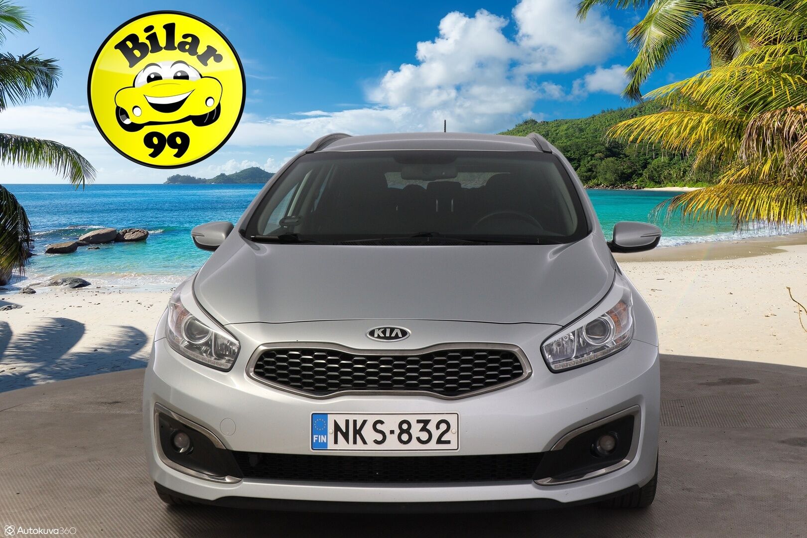 Kia cee'd 2017 1,6 EX SW DCT A/T* Suomi-auto / P. kamera / Lohkolämmitin / Vakkari /  Ratinlämmitin * - Juuri huollettu taloudellinen Suomi-auto! / Seuraava katsastus 02/27