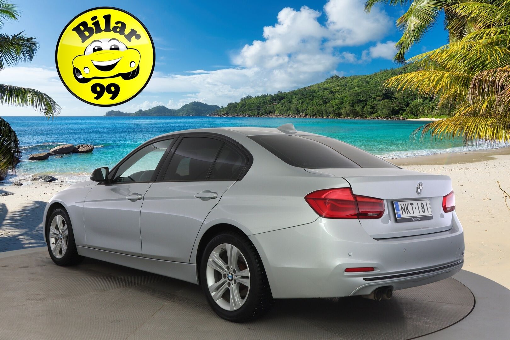 BMW 320 2017 F30 Sedan 320d A xDrive Business Exclusive Edition Sport *Suomi-auto / Tutkat edessä ja takana / Vakkari / Nahkasisusta / Sport-penkit* - *Juuri katsastettu / Adapt. LED-ajovalot / Hifi / 2x Renkaat & Vanteet / Lämmitettävä M-sport ratti /  Ei Adblue-järjestelmää* - HULLUT AVAJAISHULINAT KORKOTARJOUS 3,29 %