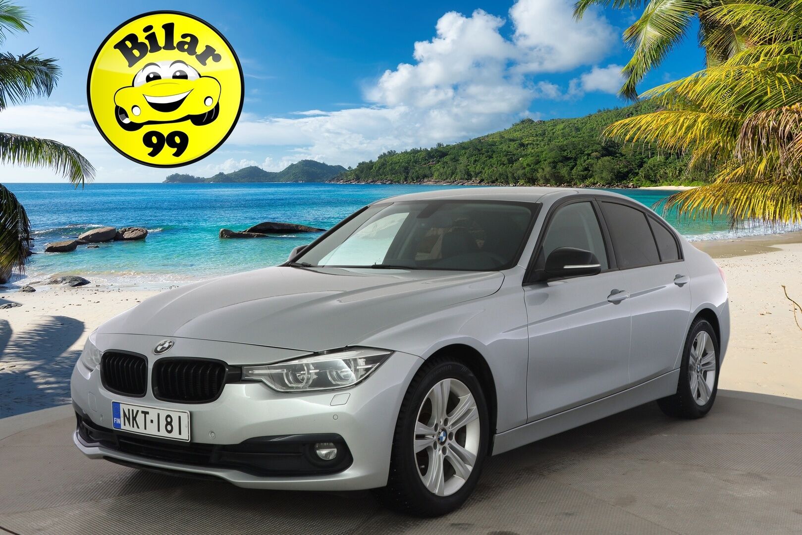 BMW 320 2017 F30 Sedan 320d A xDrive Business Exclusive Edition Sport *Suomi-auto / Tutkat edessä ja takana / Vakkari / Nahkasisusta / Sport-penkit* - *Adapt. LED-ajovalot / 2x Renkaat & Vanteet / Lämmitettävä M-sport ratti /  Ei Adblue-järjestelmää*